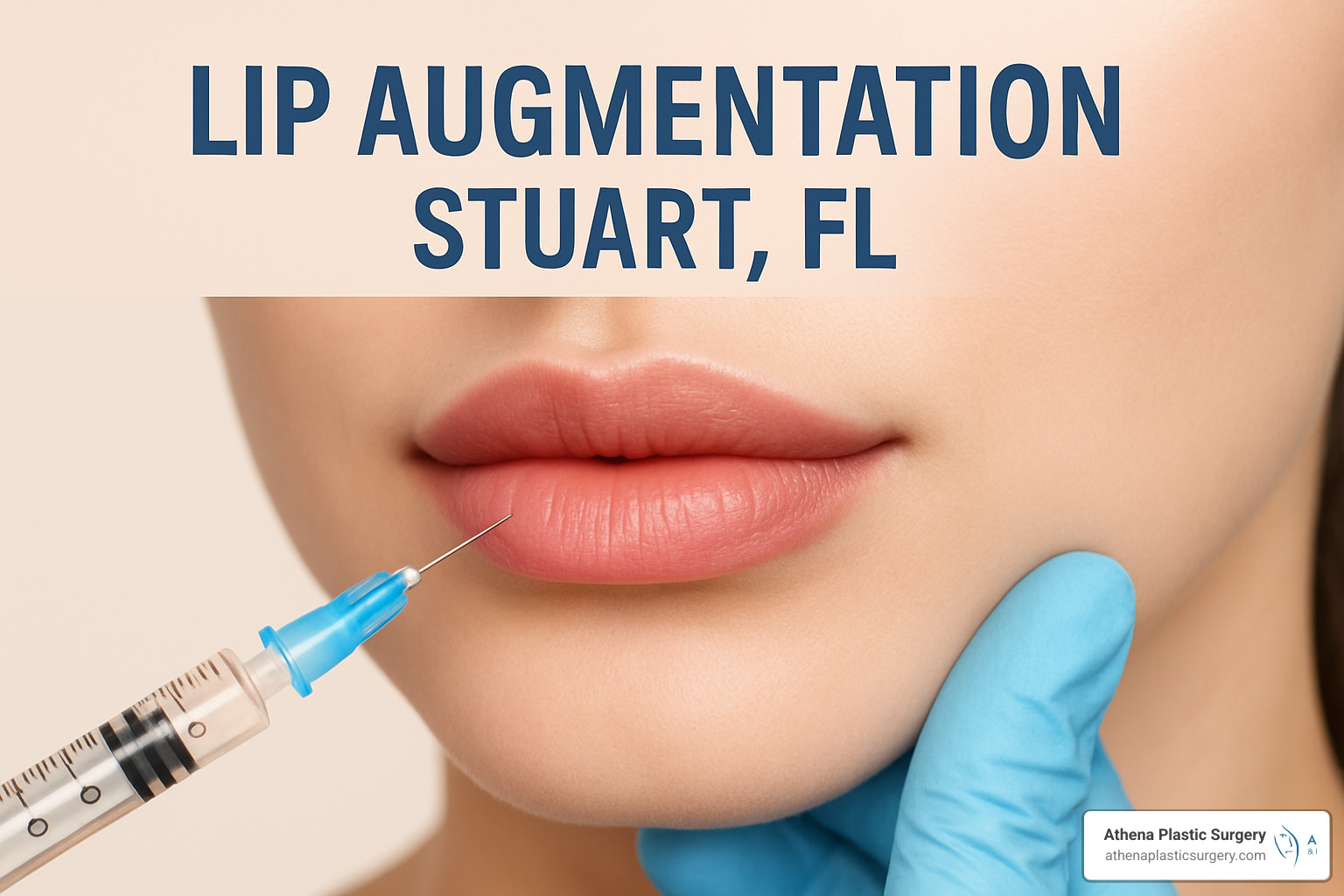 map showing Stuart FL area with medical facilities - lip augmentation stuart fl