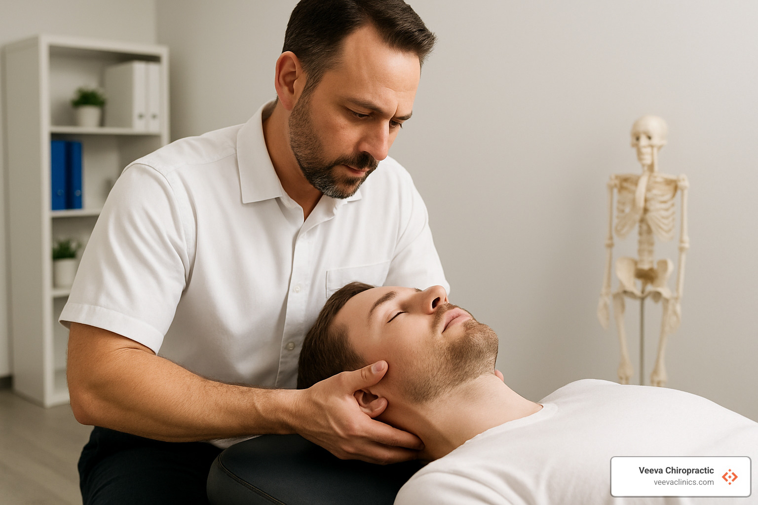 cervical spine adjustment technique - chiropractic for auto accidents