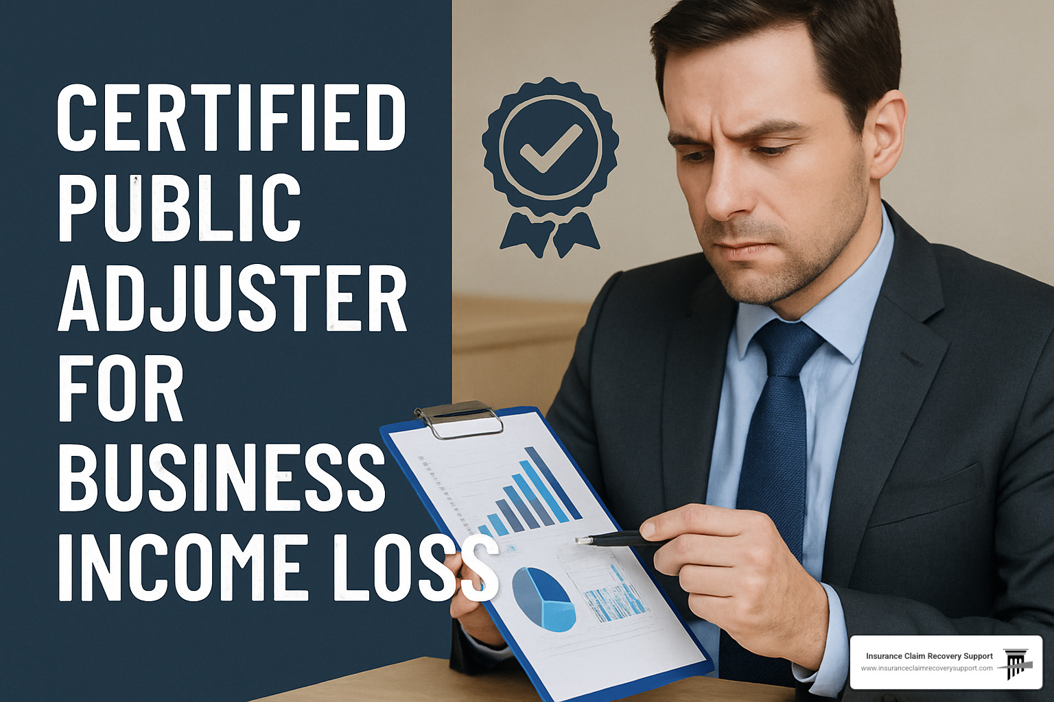 business interruption claim documentation process - certified public adjuster for business income loss