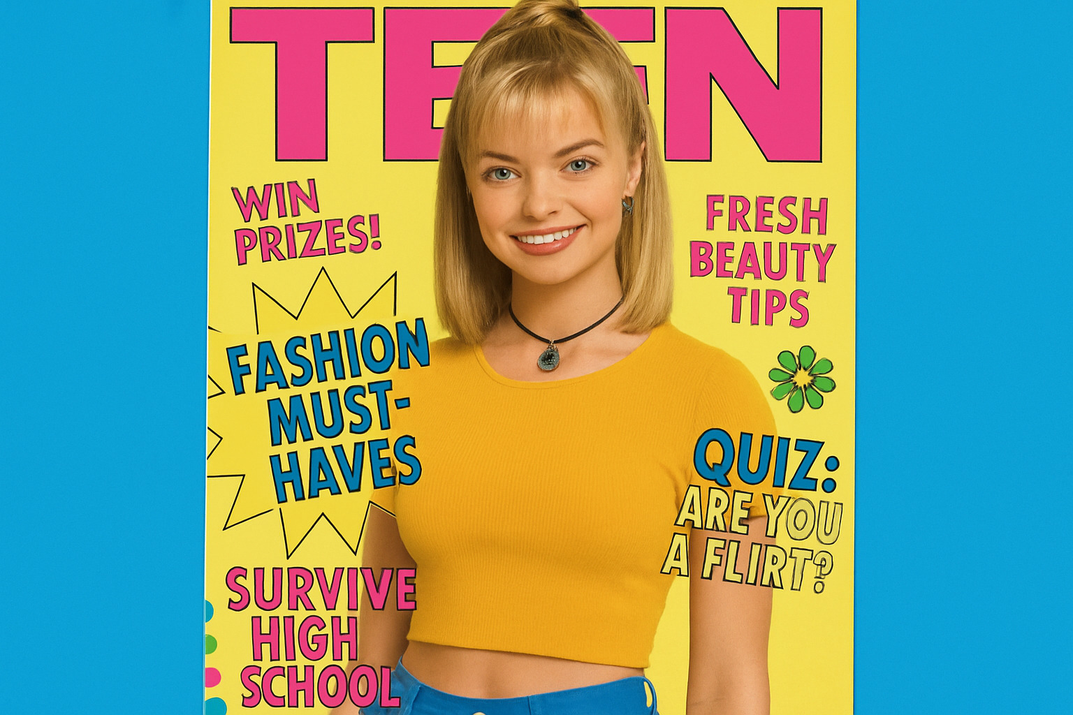 Young Jaime Pressly on a Teen magazine cover from her early modeling days - jaime pressly Young Jaime Pressly on a Teen magazine cover from her early modeling days - jaime pressly