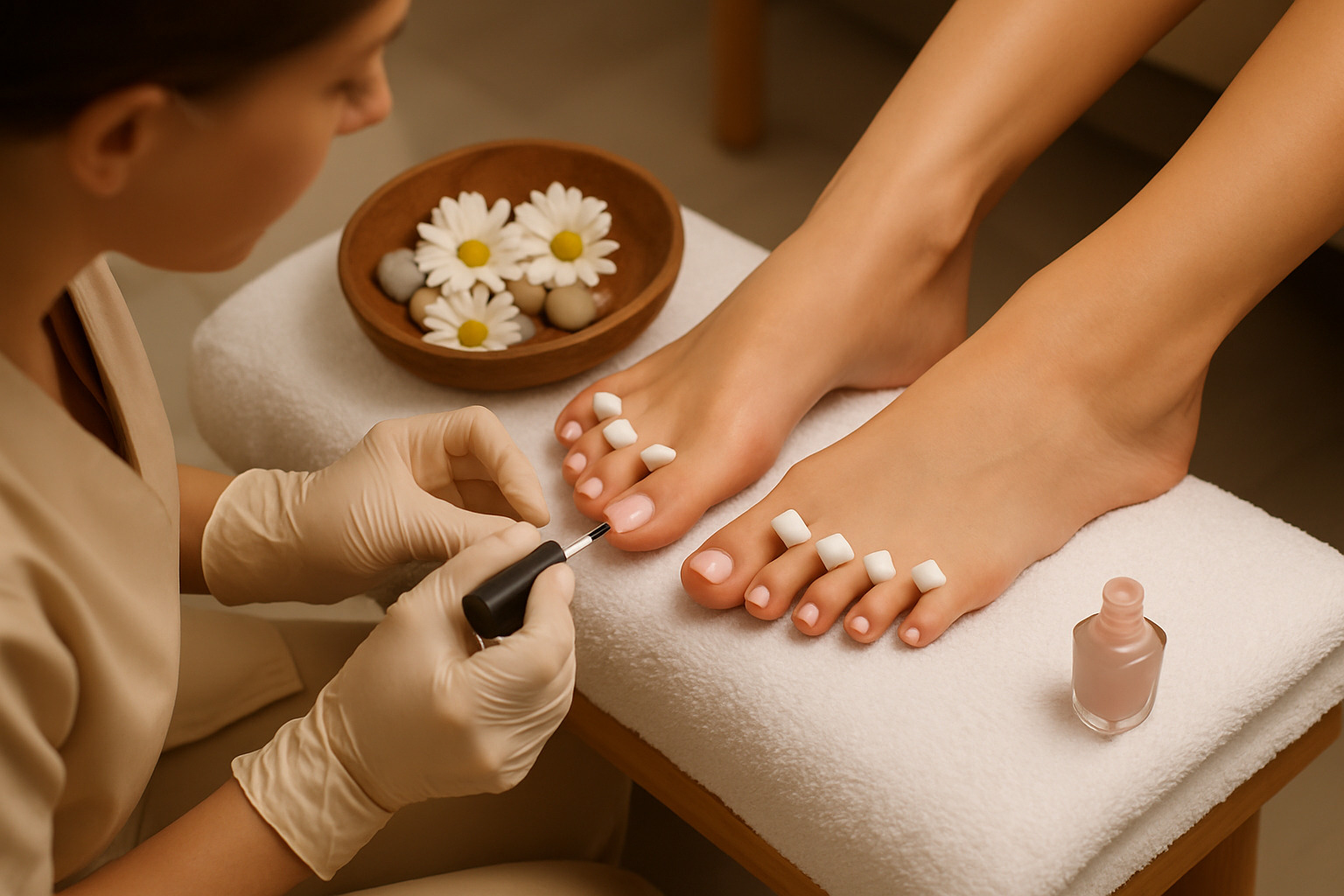 salon hygiene checklist - pedicure