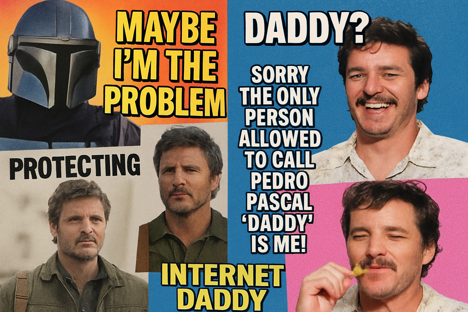 Pedro Pascal meme collage - pedro pascal Pedro Pascal meme collage - pedro pascal