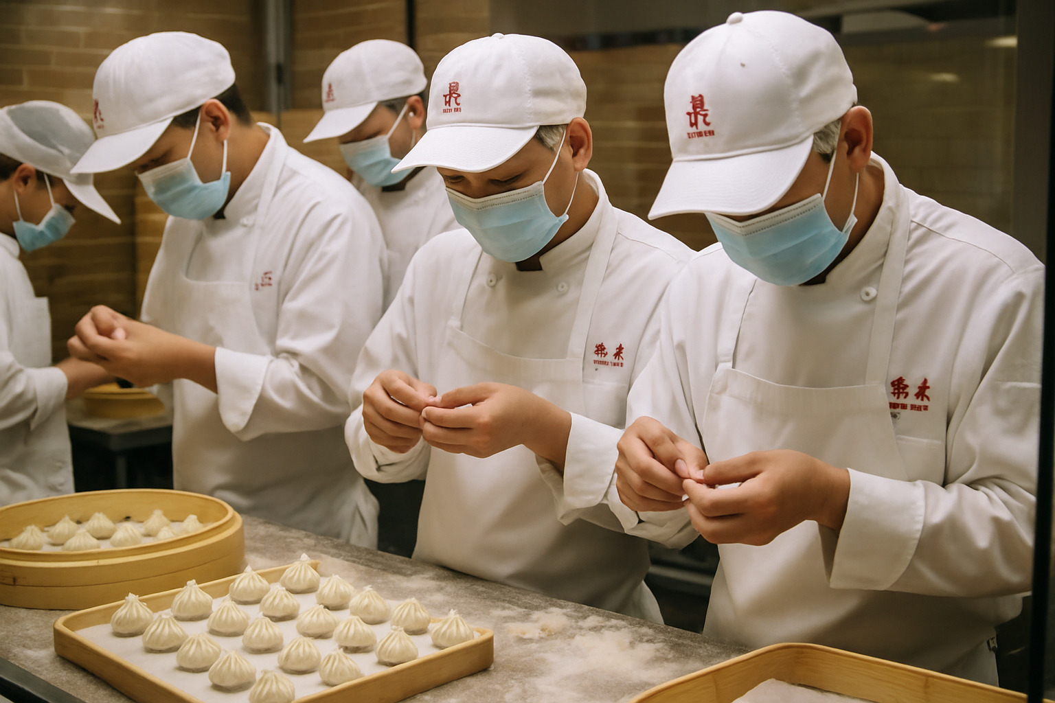 dumpling artisans - din tai fung