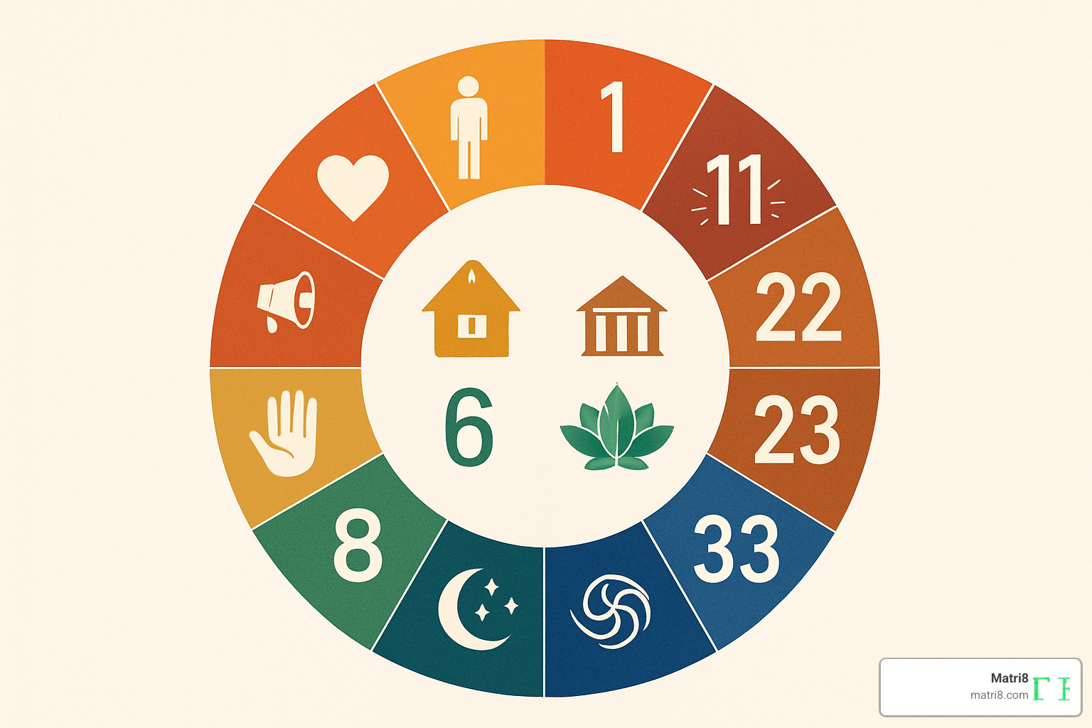 number spectrum showing 1-9 plus master numbers 11, 22, 33 with symbolic representations - numerology astrology by date of birth number spectrum showing 1-9 plus master numbers 11, 22, 33 with symbolic representations - numerology astrology by date of birth