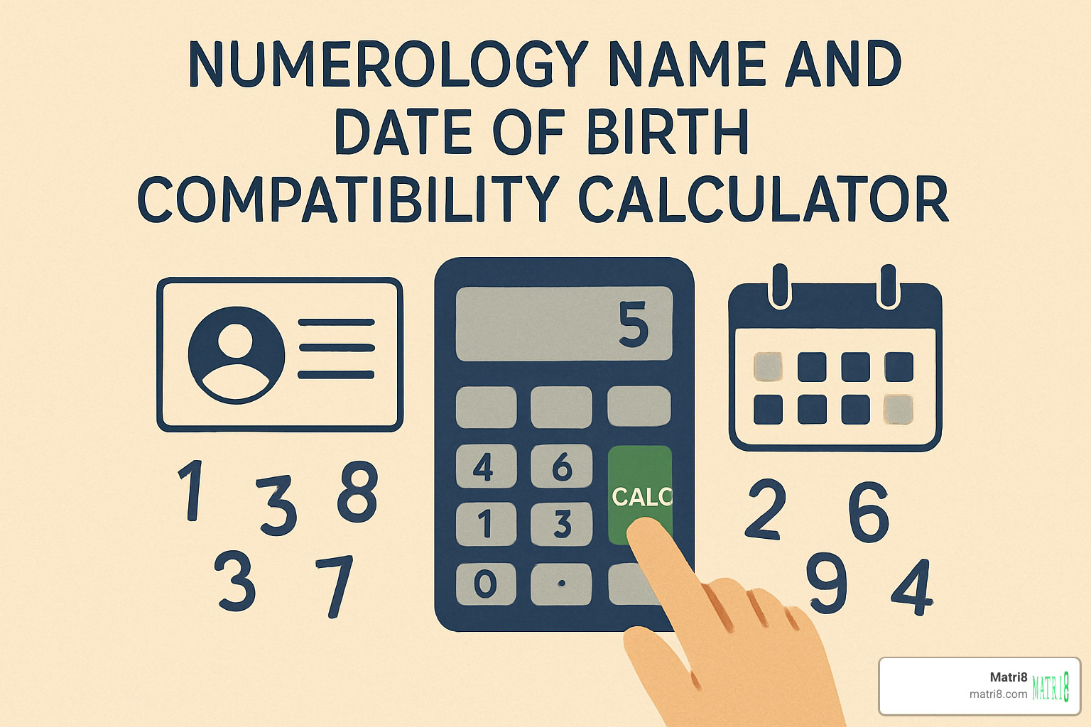 compatibility score interpretation guide - numerology name and date of birth compatibility calculator