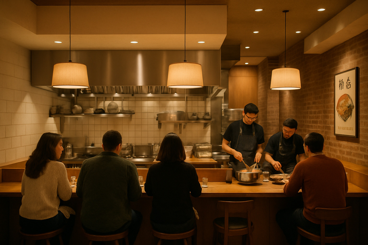 interior counter seating - jeju noodle bar interior counter seating - jeju noodle bar