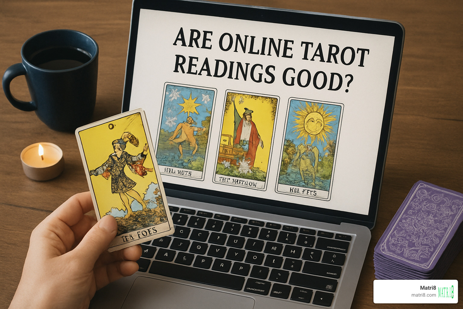 accuracy gauge showing various factors affecting tarot reading precision - are online tarot readings good