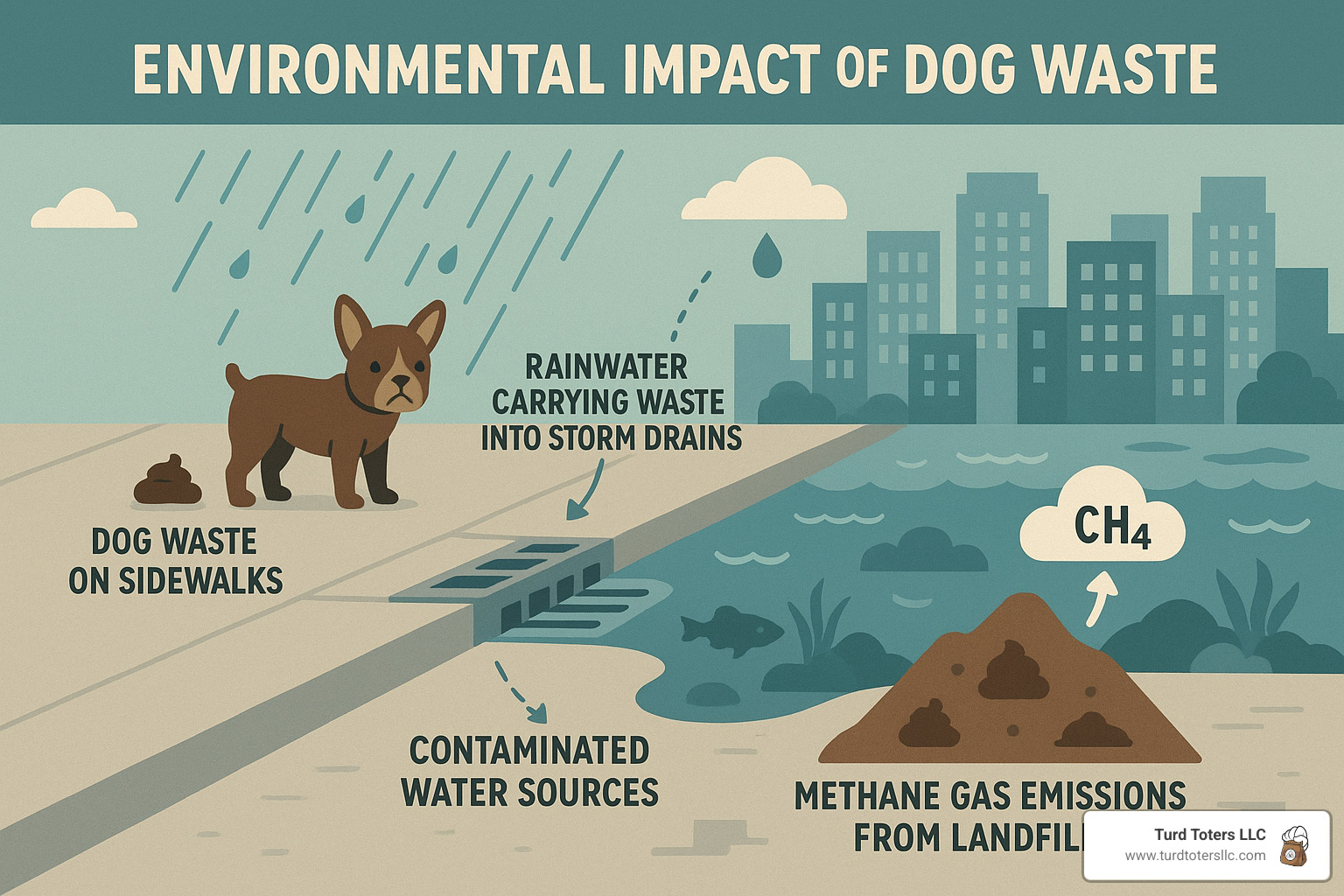 environmental impact of dog waste - dog poop removal for apartments