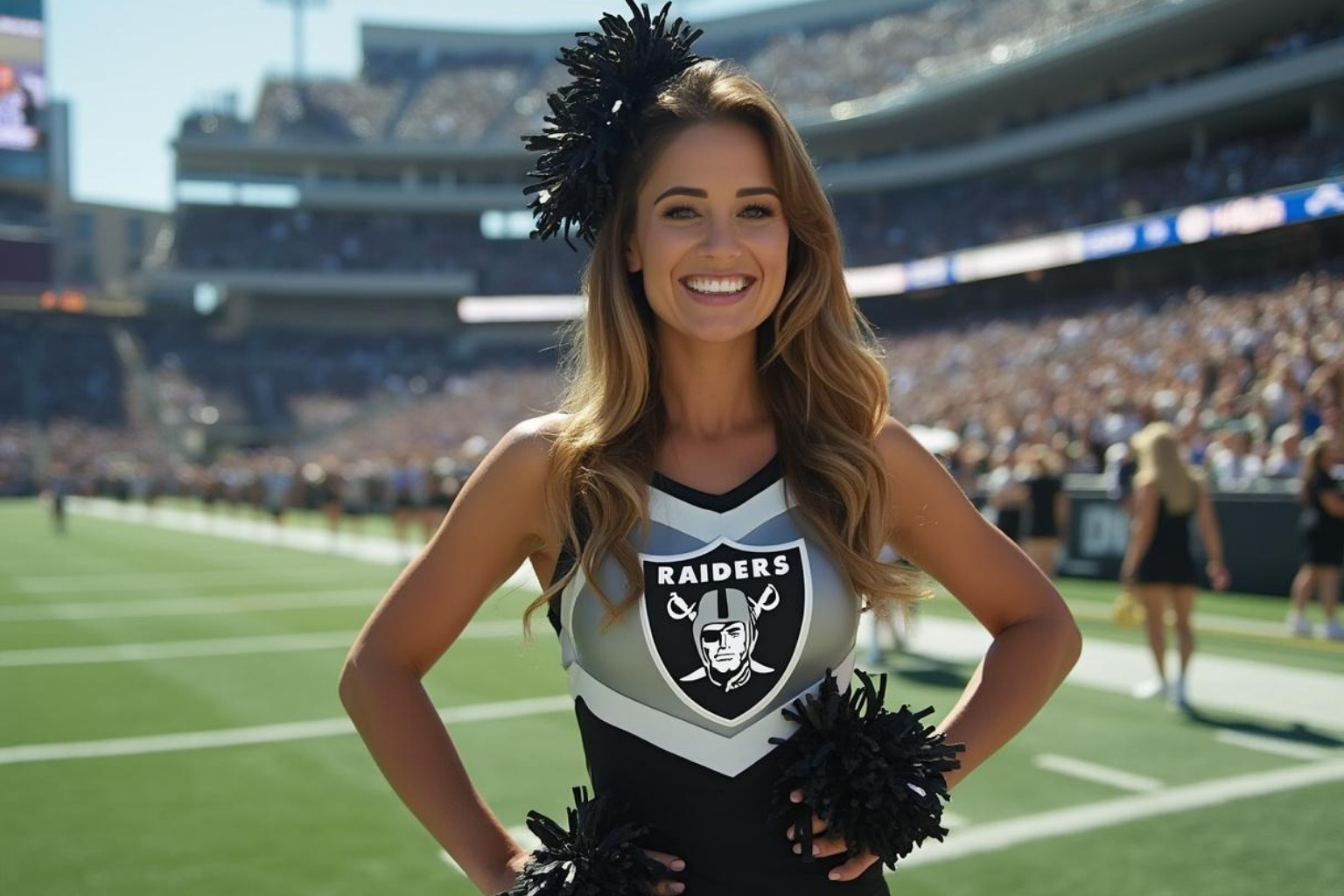 Emily Compagno in Raiderettes uniform - emily compagno Emily Compagno in Raiderettes uniform - emily compagno