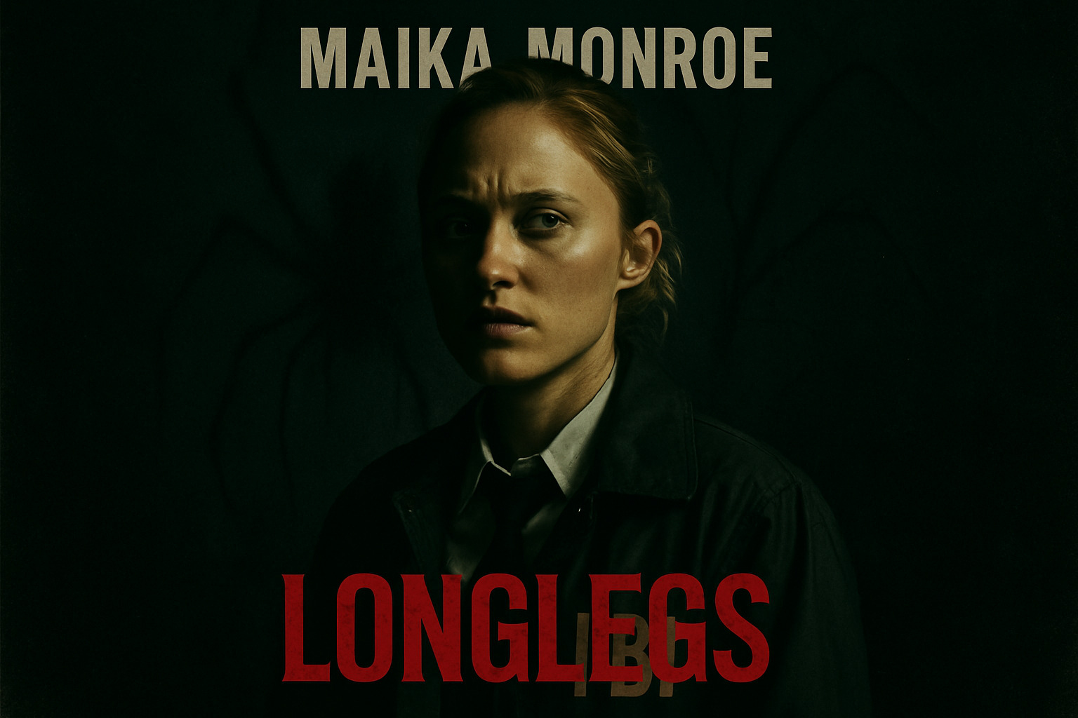 Longlegs movie poster featuring Maika Monroe - maika monroe Longlegs movie poster featuring Maika Monroe - maika monroe