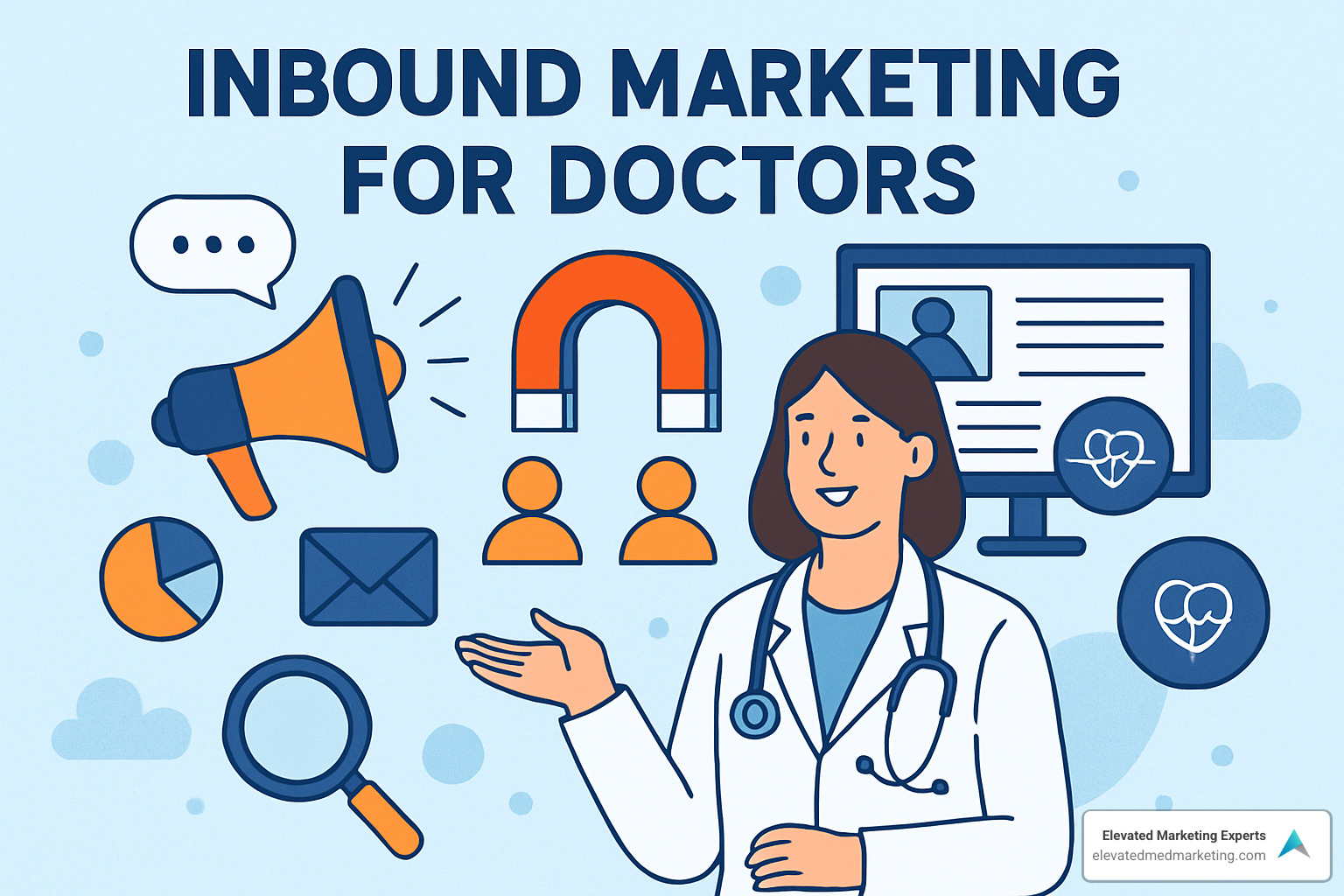 Patient persona worksheet template showing demographics, goals, challenges, preferred content types, and communication channels - inbound marketing for doctors