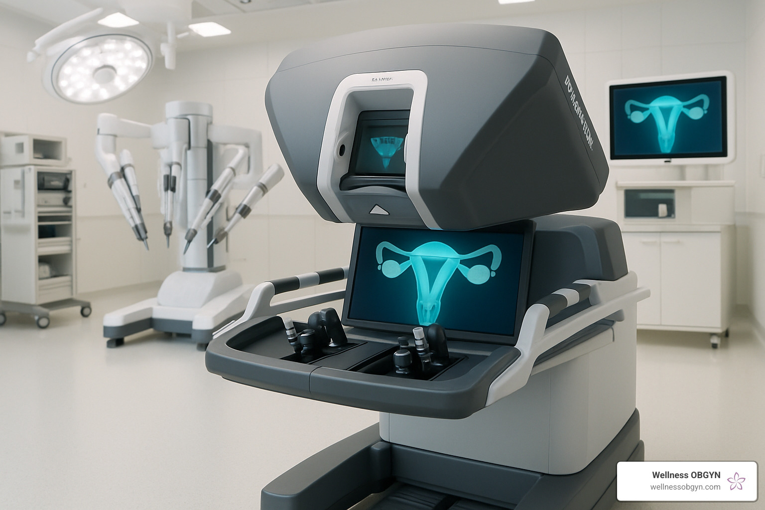 robotic surgery console - center for women's health