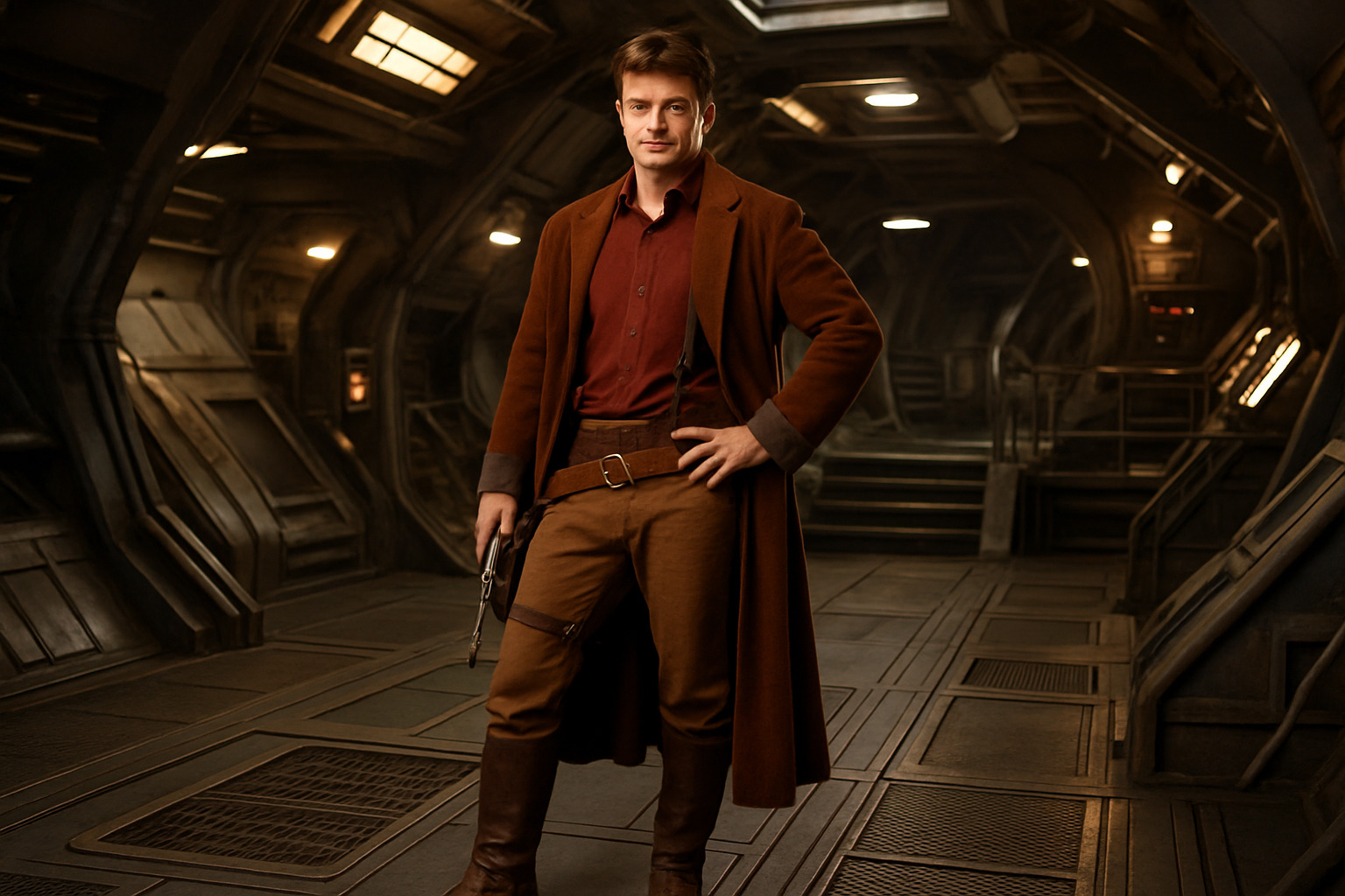 Captain Malcolm Reynolds from Firefly - nathan fillion