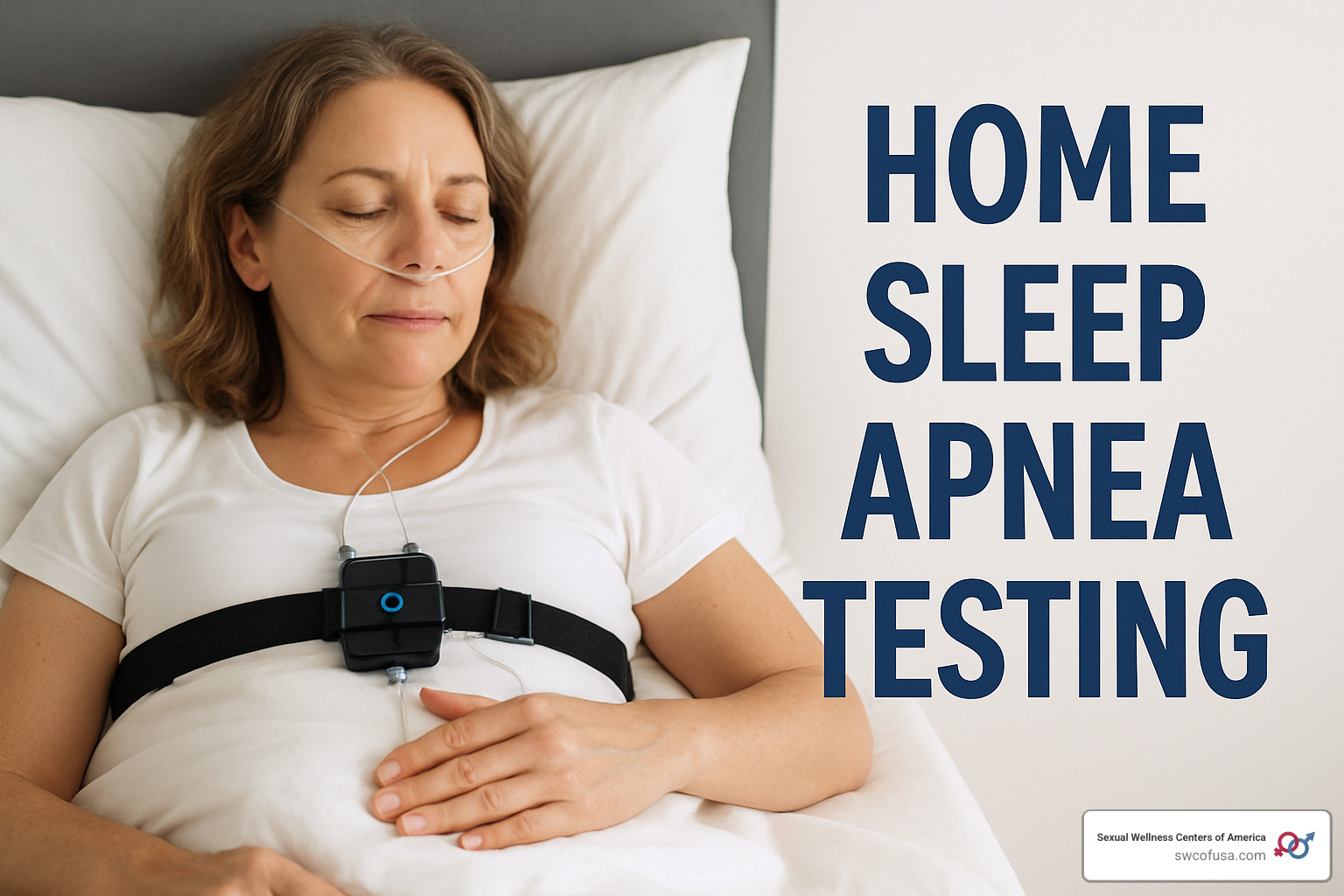 WatchPAT-style home sleep test kit with sensors and smartphone app - home sleep apnea testing