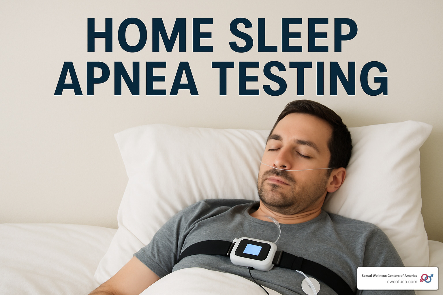 Person checking sleep apnea risk factors on a questionnaire - home sleep apnea testing