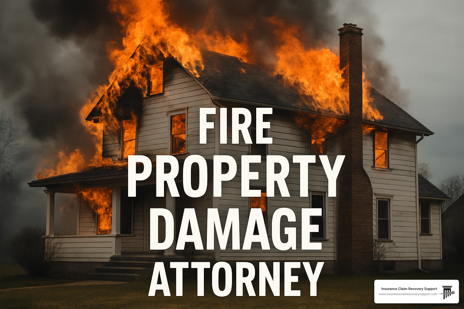 Organized claim documentation binder with labeled sections for photos, receipts, estimates, reports, and correspondence - fire property damage attorney