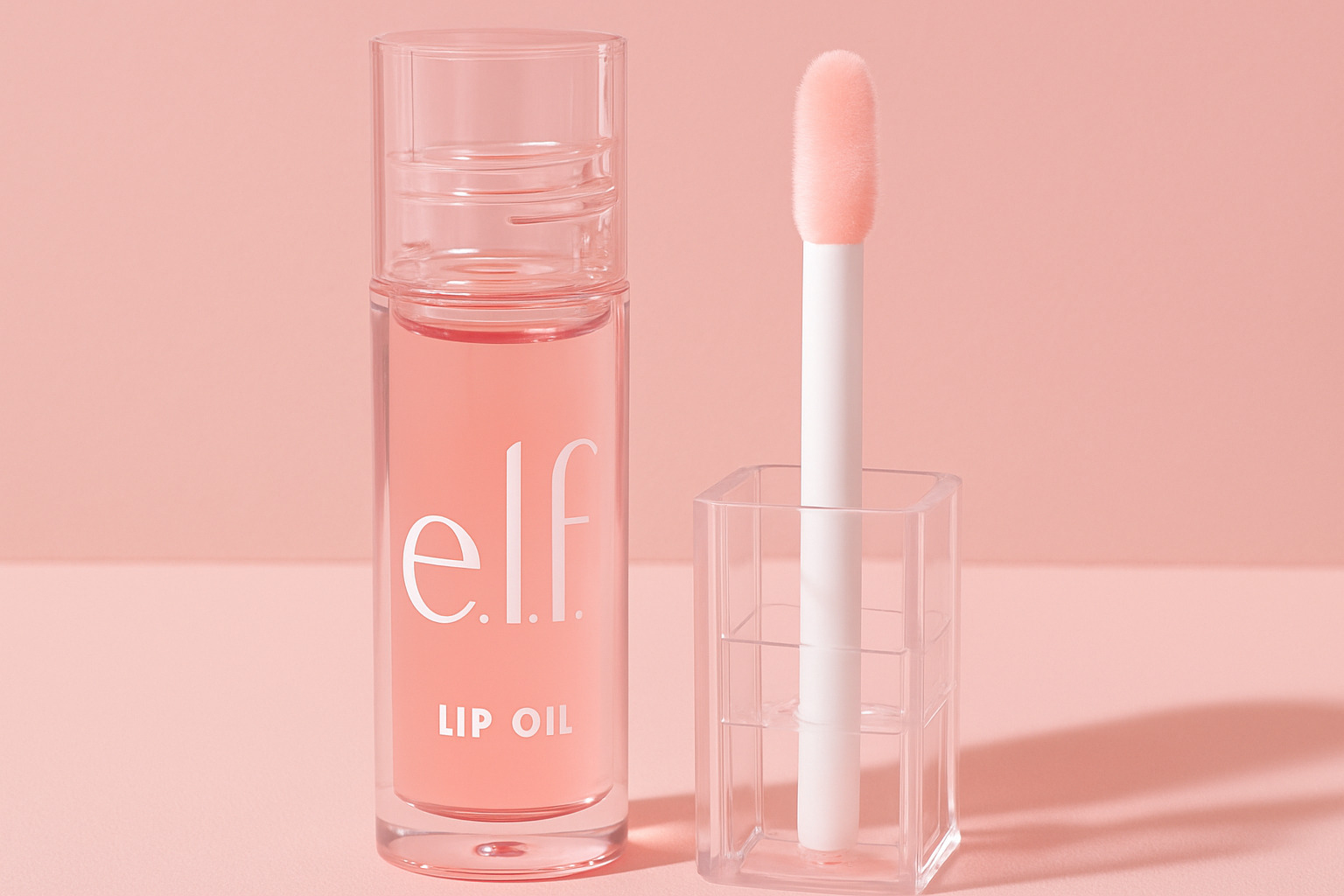 Shopping options showing online retailers, in-store availability, and current promotional offers for elf lip oil -  elf lip oil