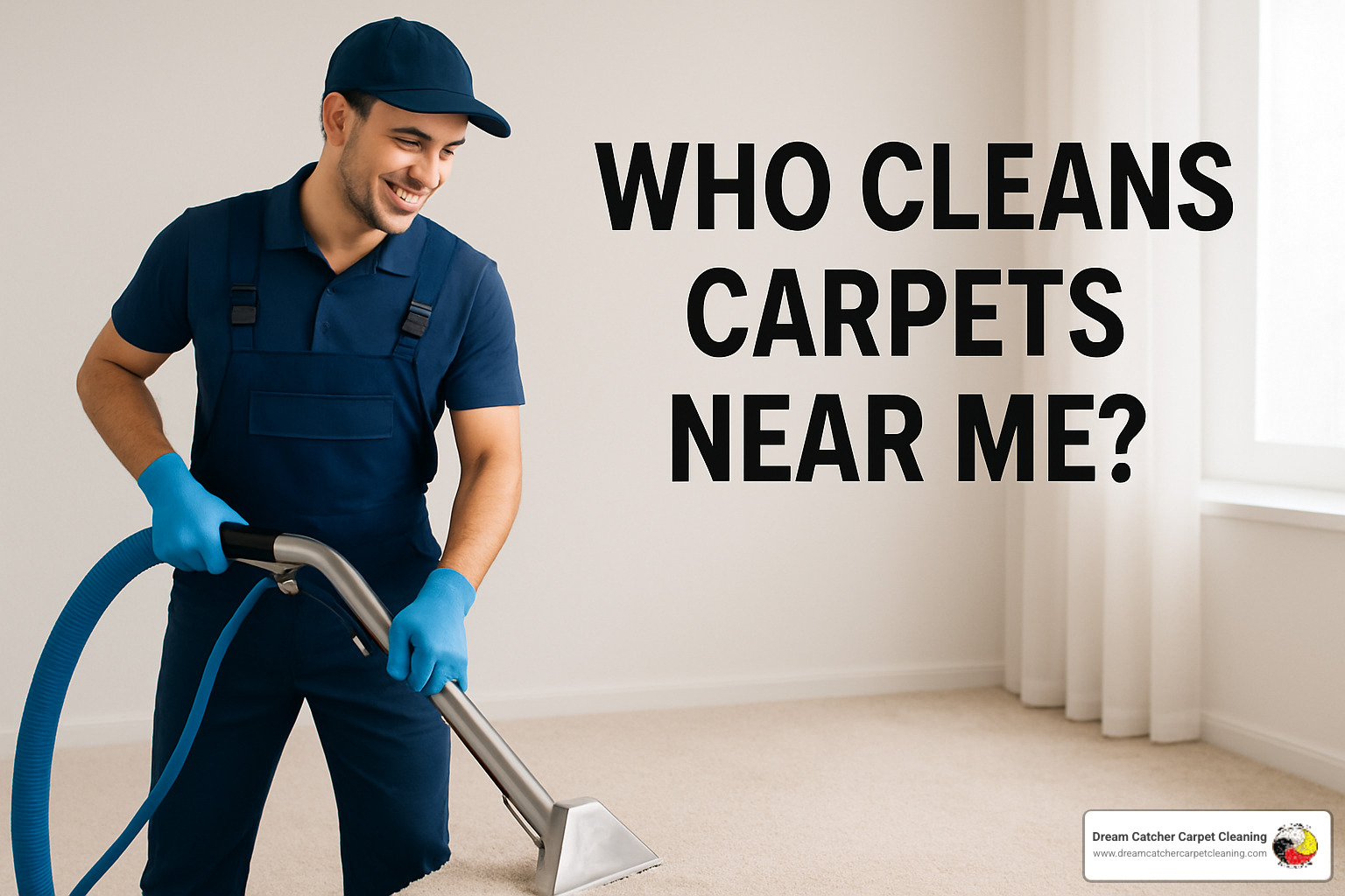 smartphone showing carpet cleaning service reviews and ratings - who cleans carpets near me