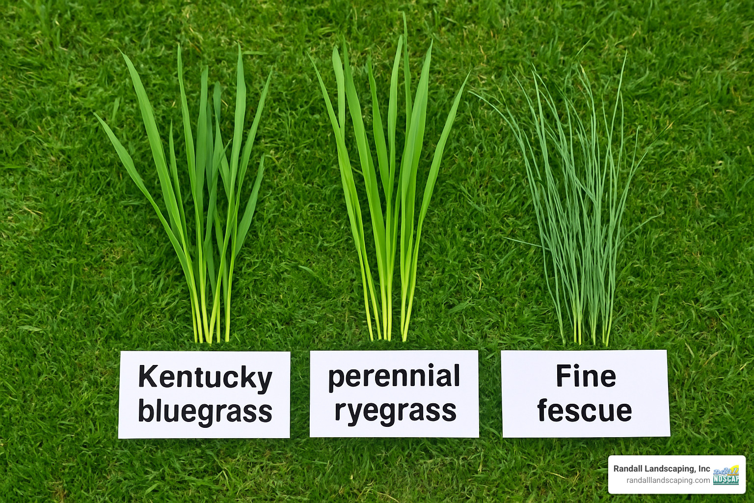 Different grass seed varieties suitable for Methuen climate - lawn care methuen