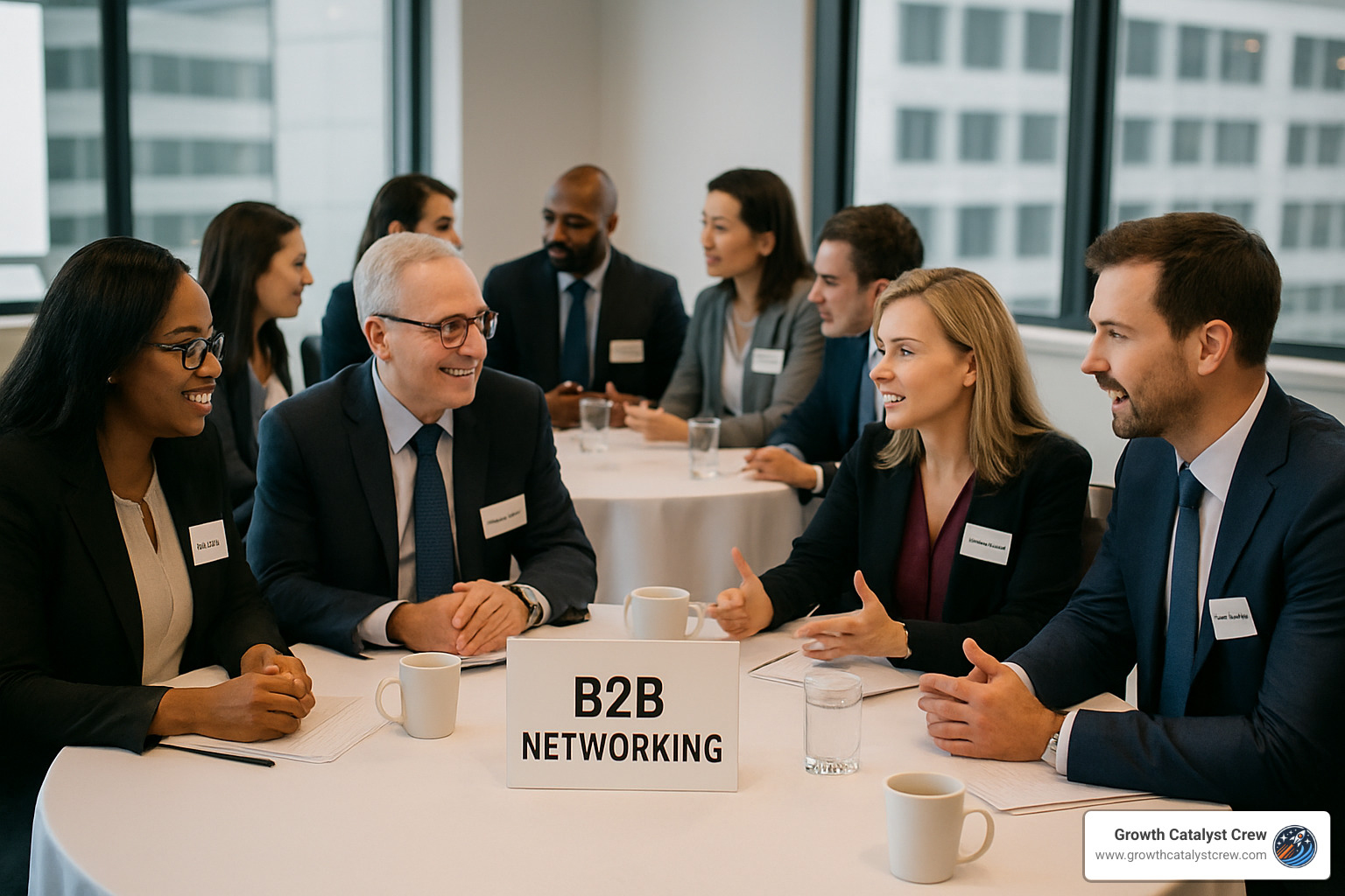 micro-event setup for B2B networking - b2b demand generation tactics