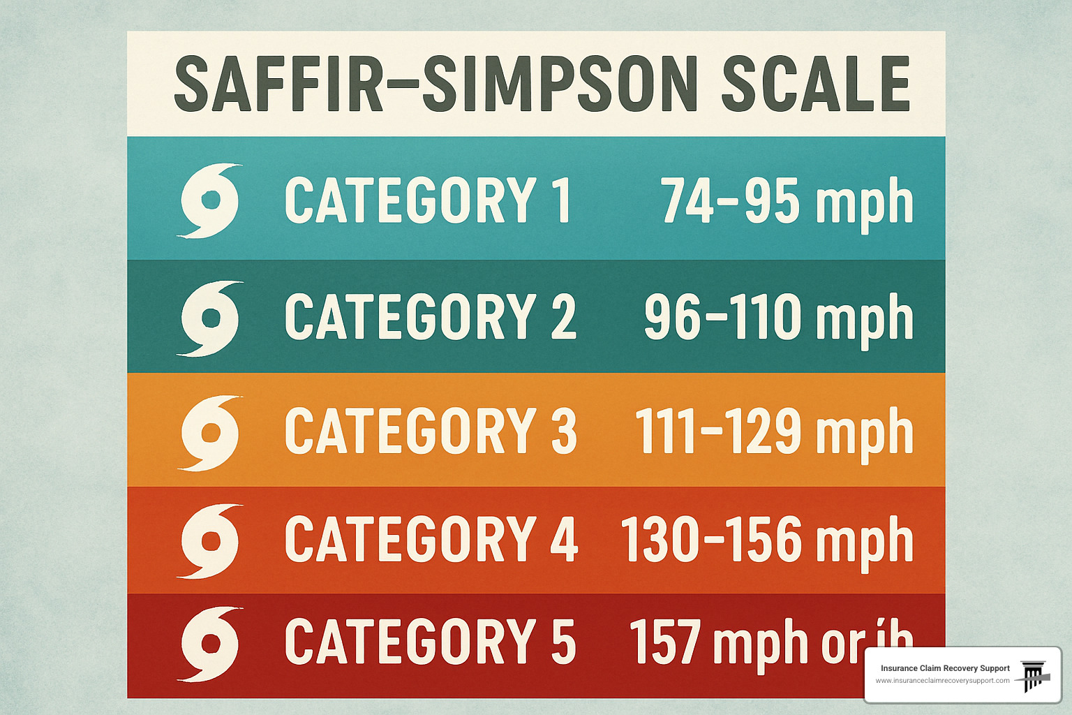 graph showing increasing frequency of Category 5 hurricanes over time - saffir simpson scale
