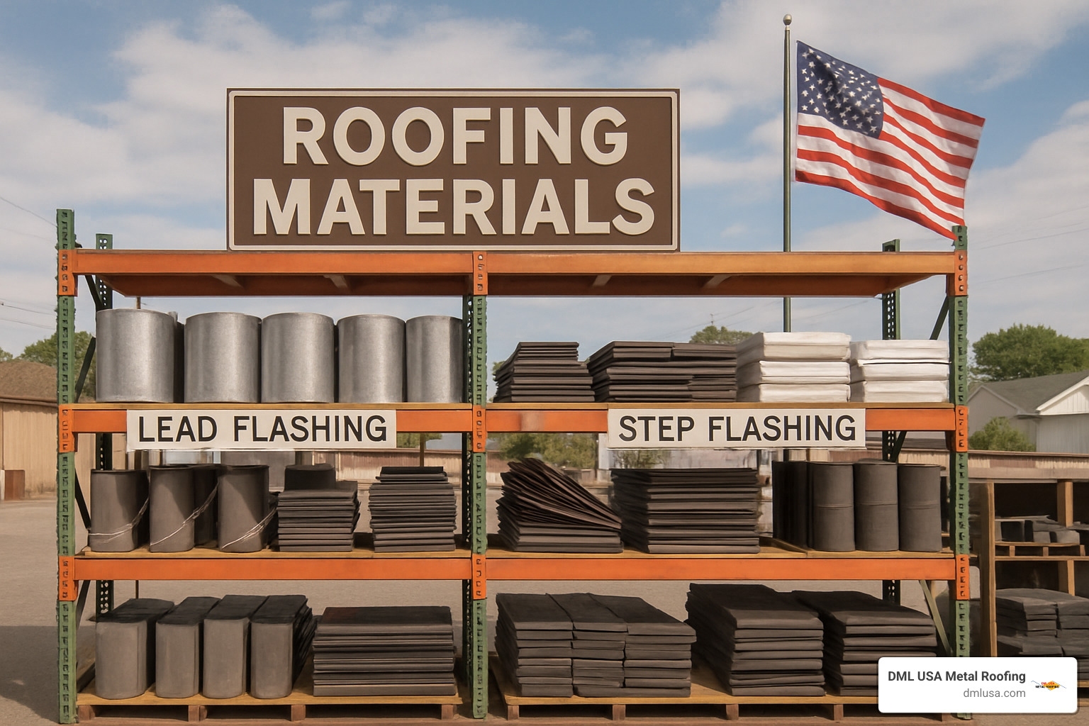 local roofing supply yard with lead flashing inventory - lead flashing suppliers near me