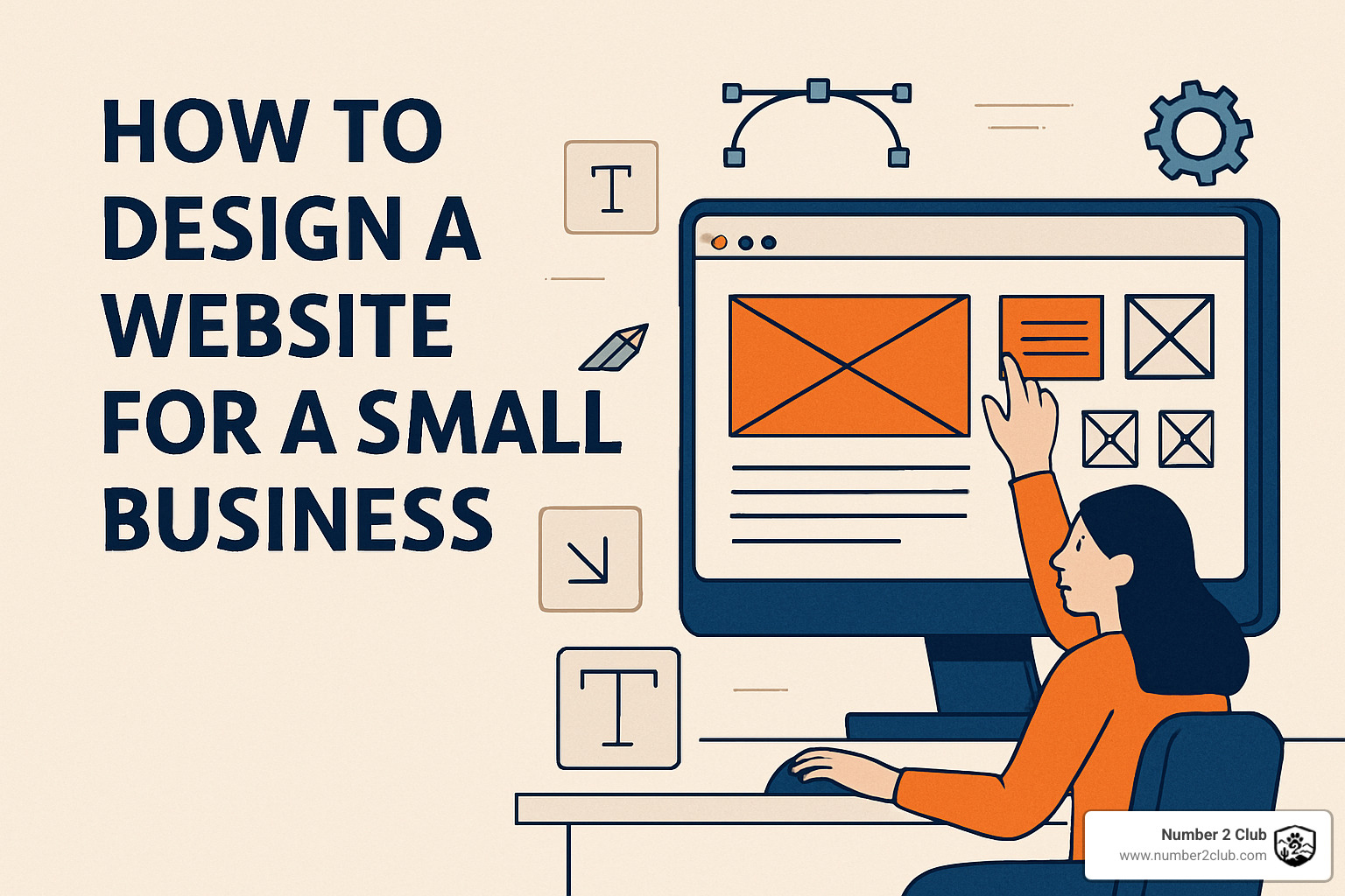 responsive website design mockups showing mobile and desktop layouts - how to design a website for a small business