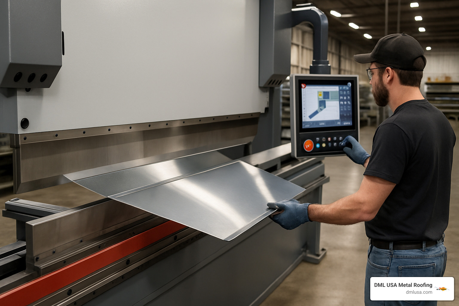 Custom metal brake machine fabricating flashing - metal flashing suppliers near me