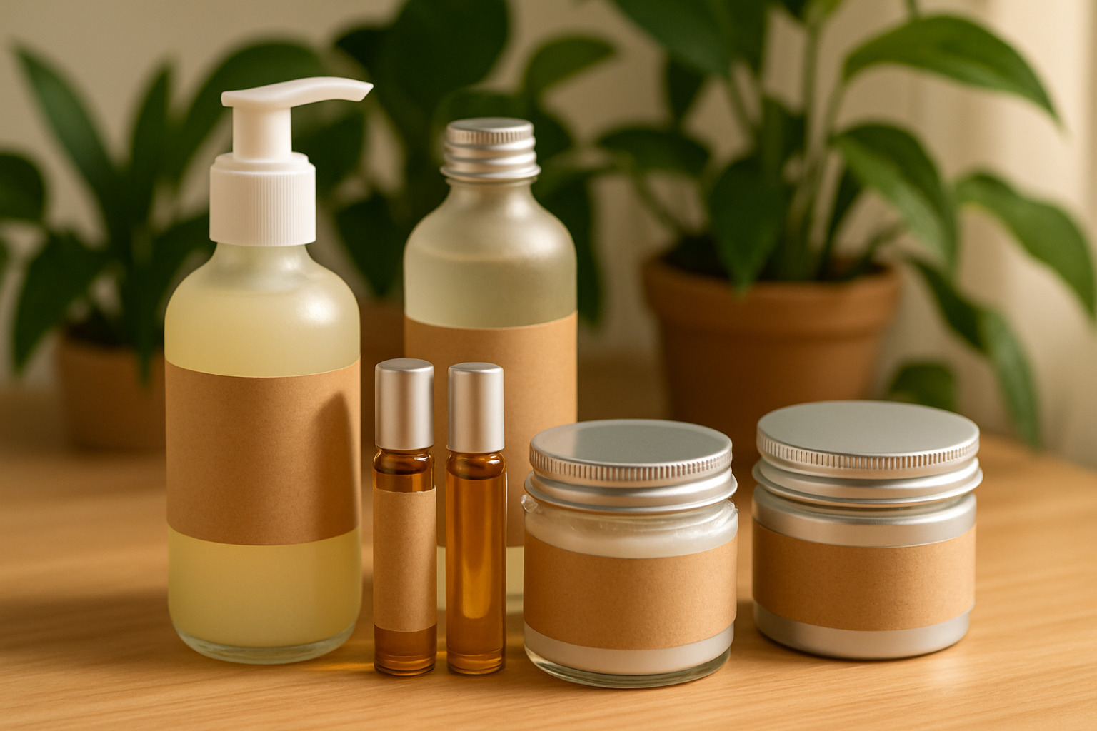 sustainable wellness products with refillable containers - wellness self-care products