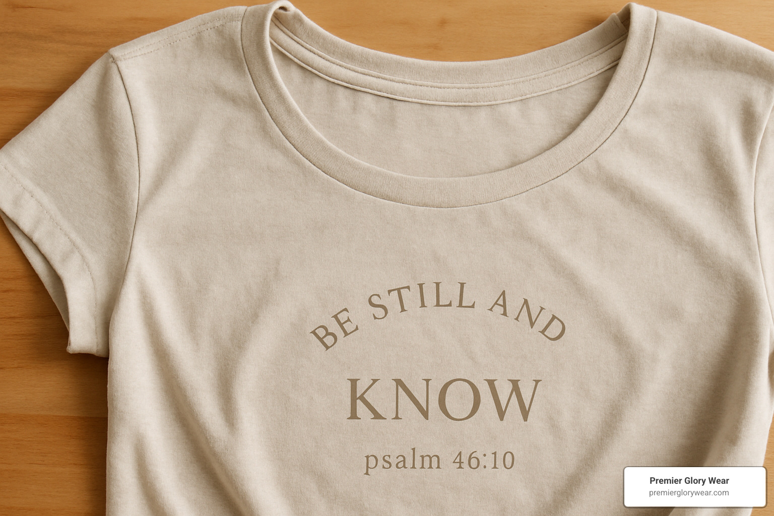 cotton christian tee shirt fabric and construction details - women christian tee shirts