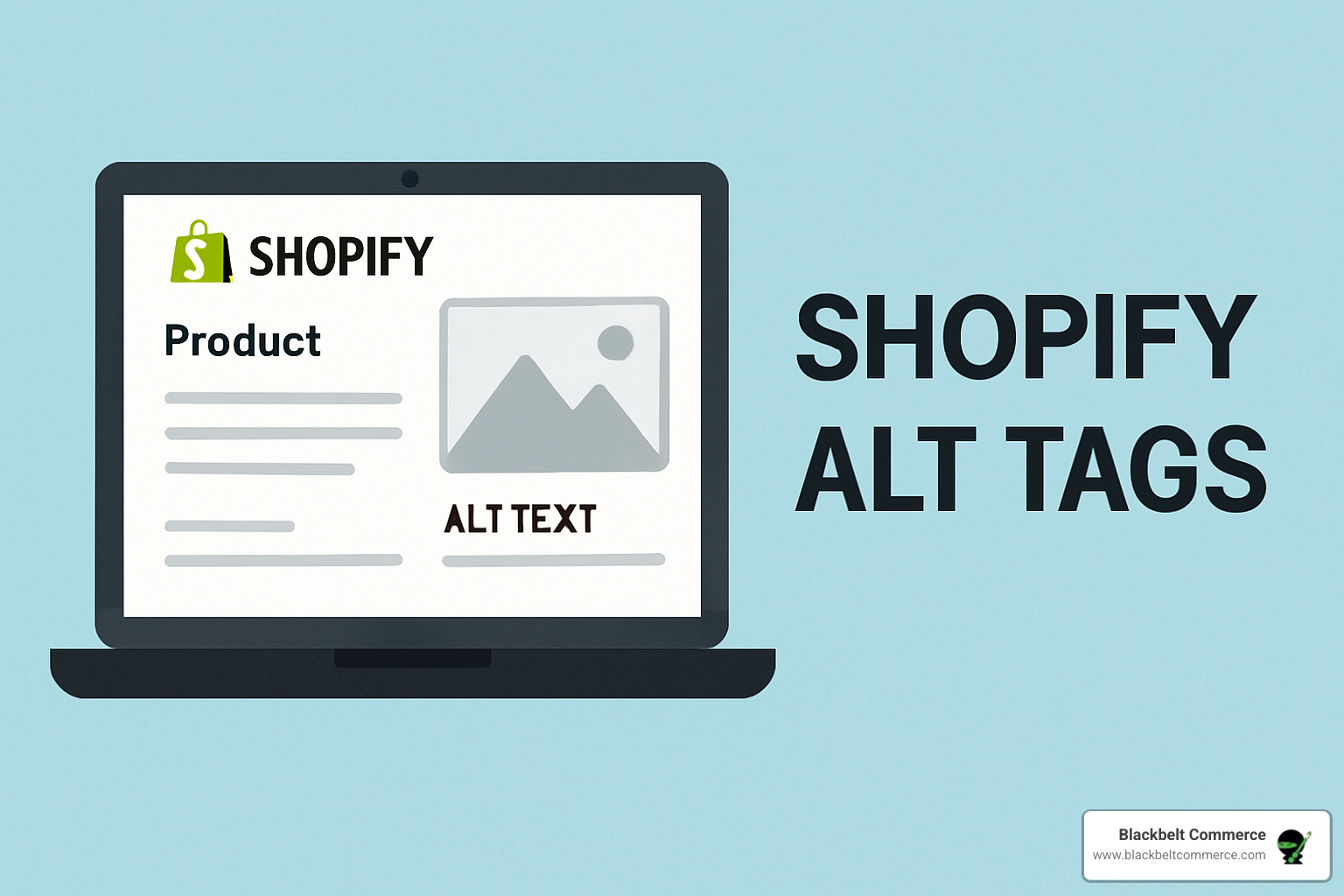 Writing alt text in Shopify admin interface - shopify alt tags