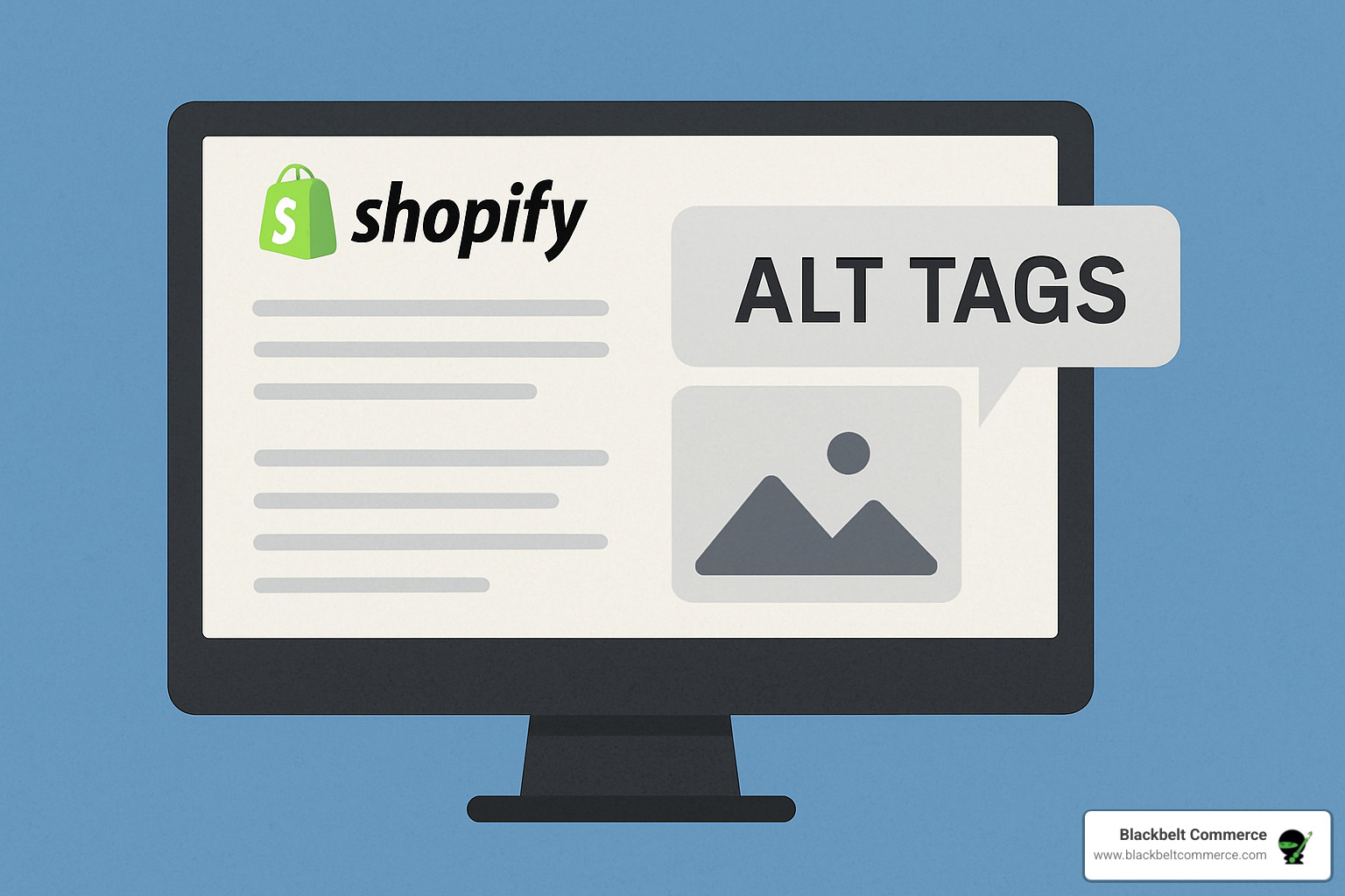 CSV file open in Google Sheets showing bulk alt text editing - shopify alt tags