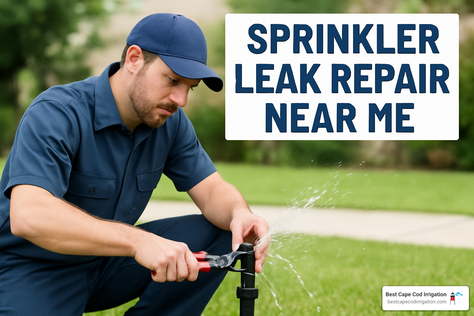 DIY leak detection tools including water meter, pressure gauge, and zone valve locations - sprinkler leak repair near me