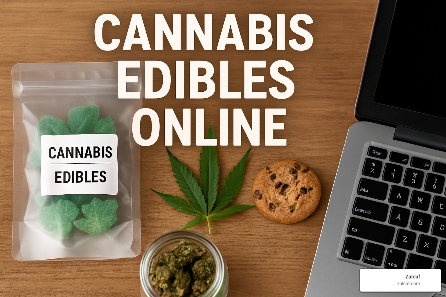 Balanced scale showing benefits on one side (discreet consumption, no respiratory risks, long-lasting relief, precise dosing) and risks on the other side (delayed onset leading to overconsumption, drug interactions, impaired driving, intense/long-lasting effects) - cannabis edibles online