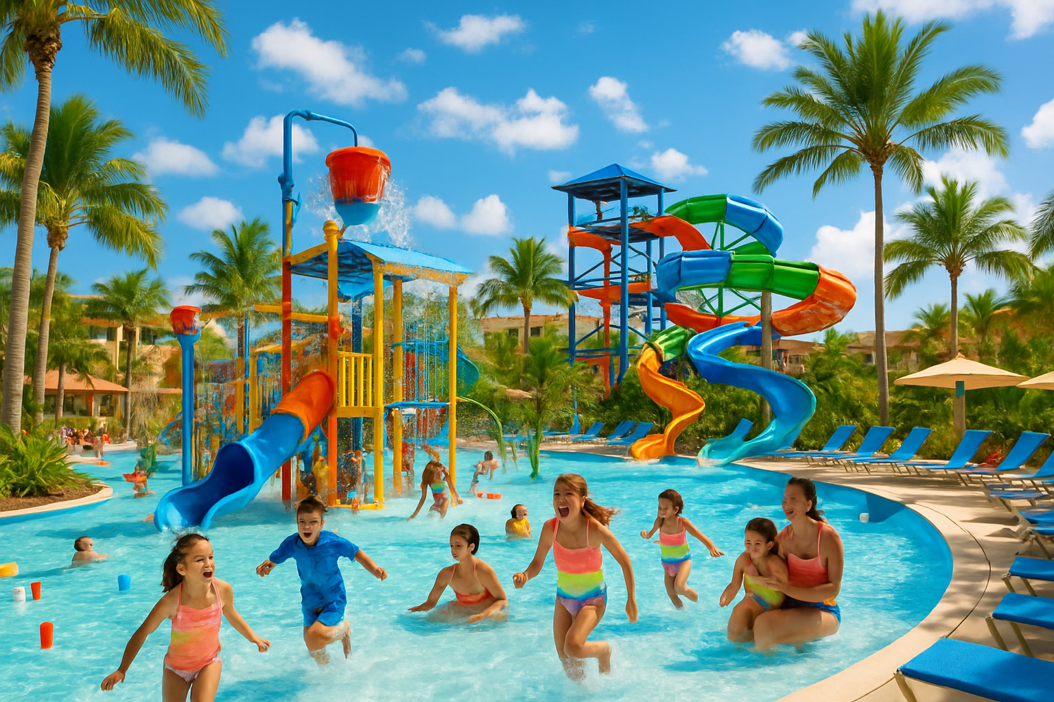 resort water park - all exclusive family vacation packages