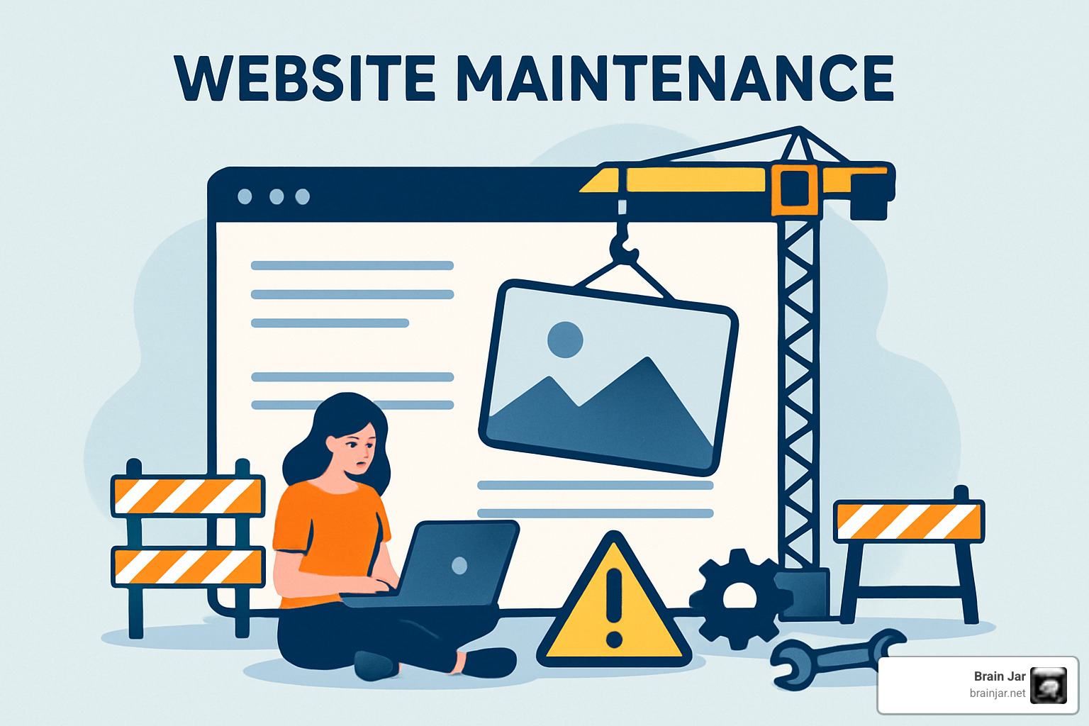 website maintenance checklist template with tasks organized by frequency - website maintenance