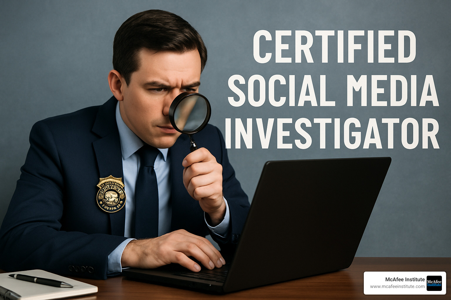 Dashboard view of social media investigation tools showing network analysis, timeline visualization, and evidence collection interfaces - certified social media investigator