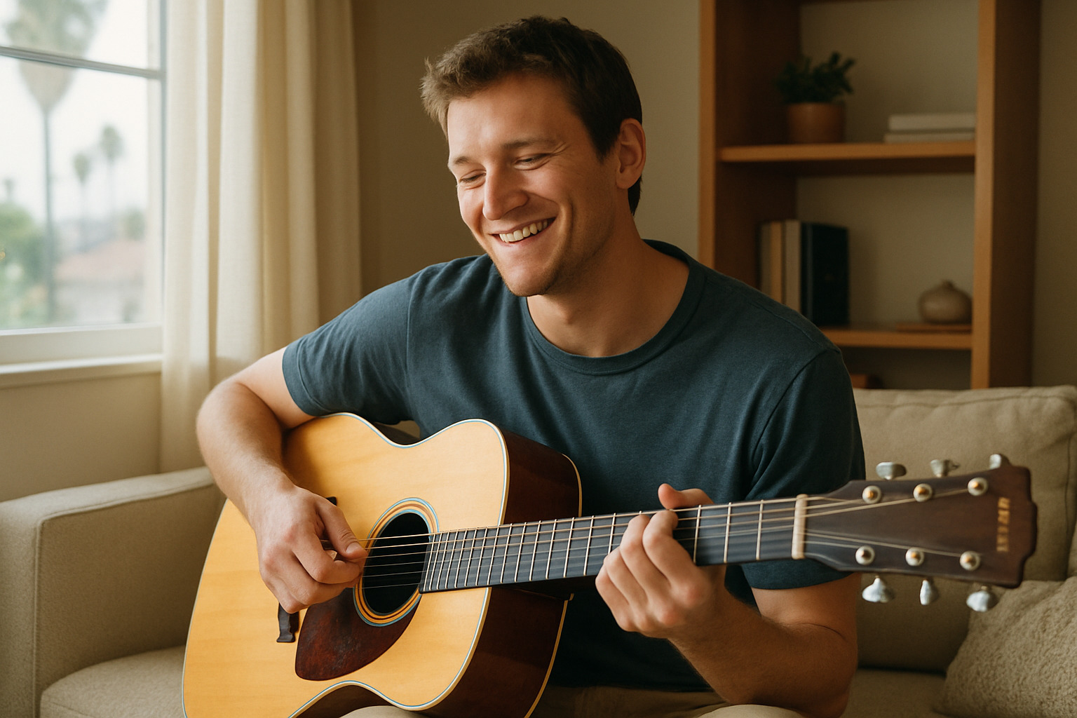 Drew Starkey playing guitar - drew starkey Drew Starkey playing guitar - drew starkey
