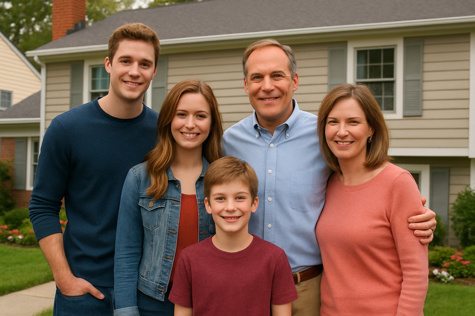 Side-by-side comparison collage showing the main cast members next to photos of the real people they portray - cast of good american family Side-by-side comparison collage showing the main cast members next to photos of the real people they portray - cast of good american family