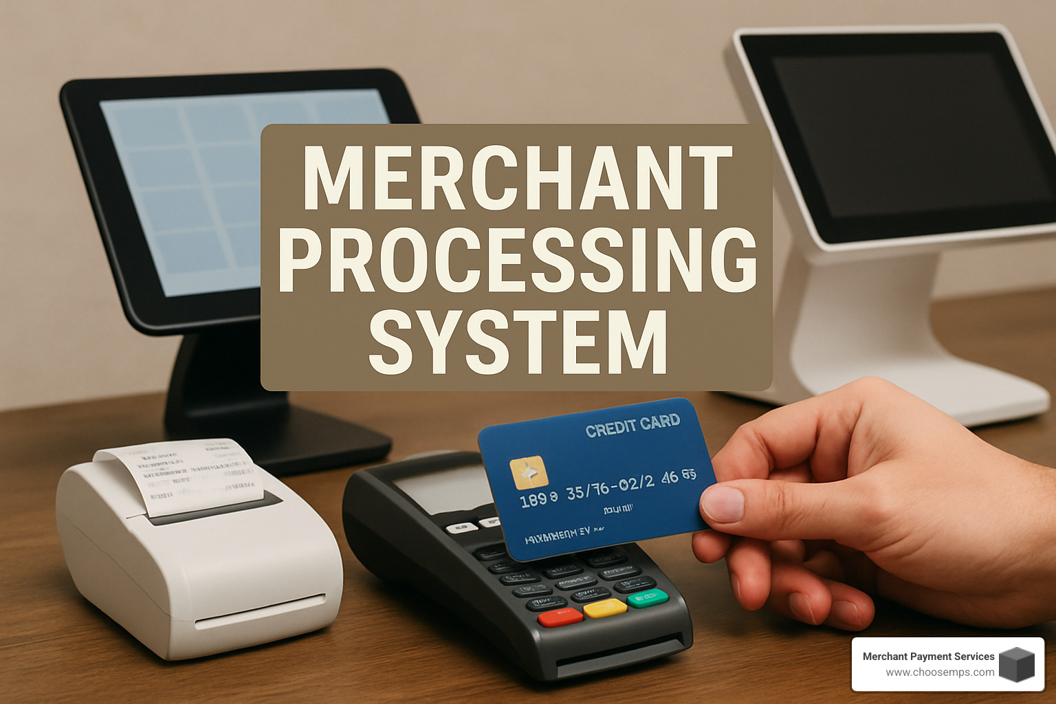payment processing flow diagram - merchant processing system