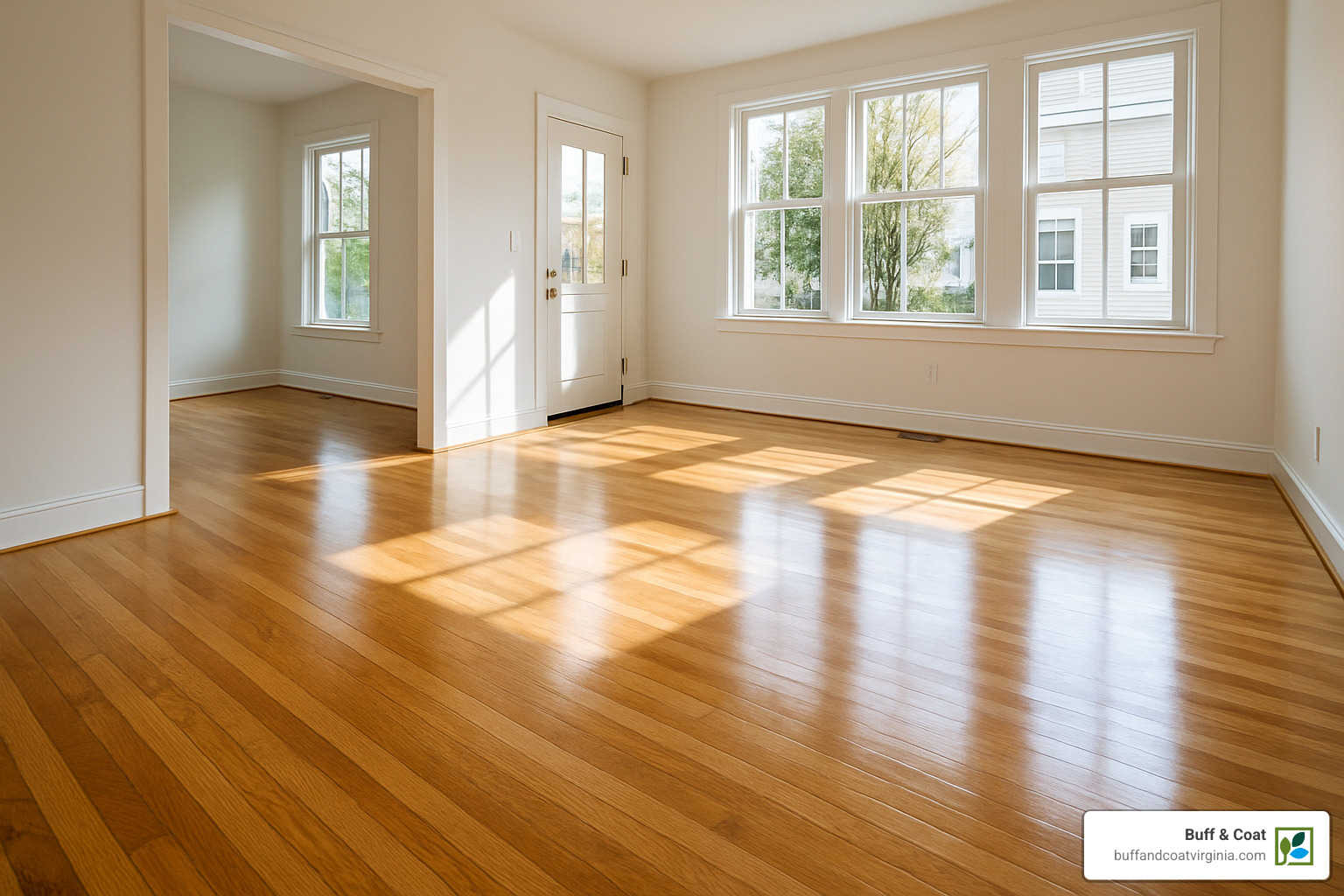 freshly buffed Richmond floor - wood flooring midlothian va freshly buffed Richmond floor - wood flooring midlothian va