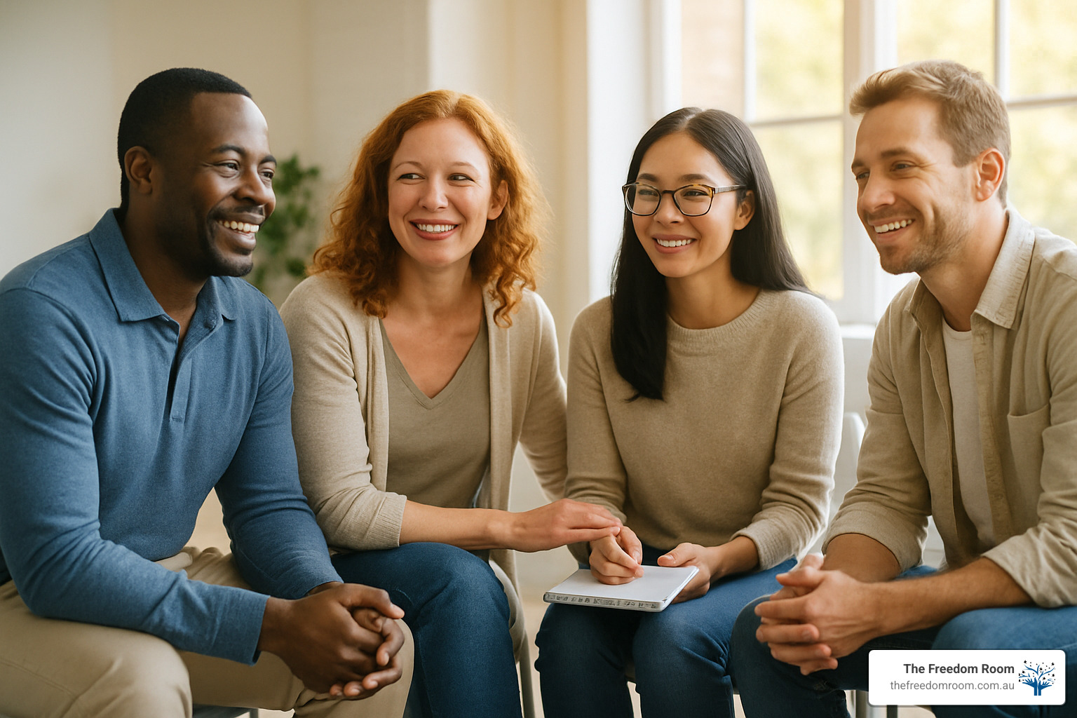 Client working with counsellor on personalised recovery plan - Pre-Rehabilitation Support