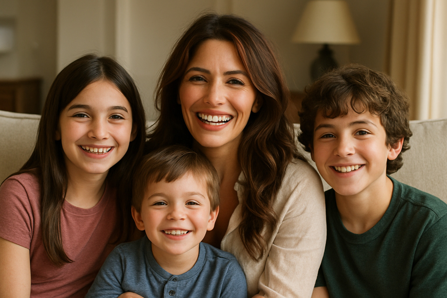 Sarah Shahi with her family during happier times, showing her role as a devoted mother - sarah shahi