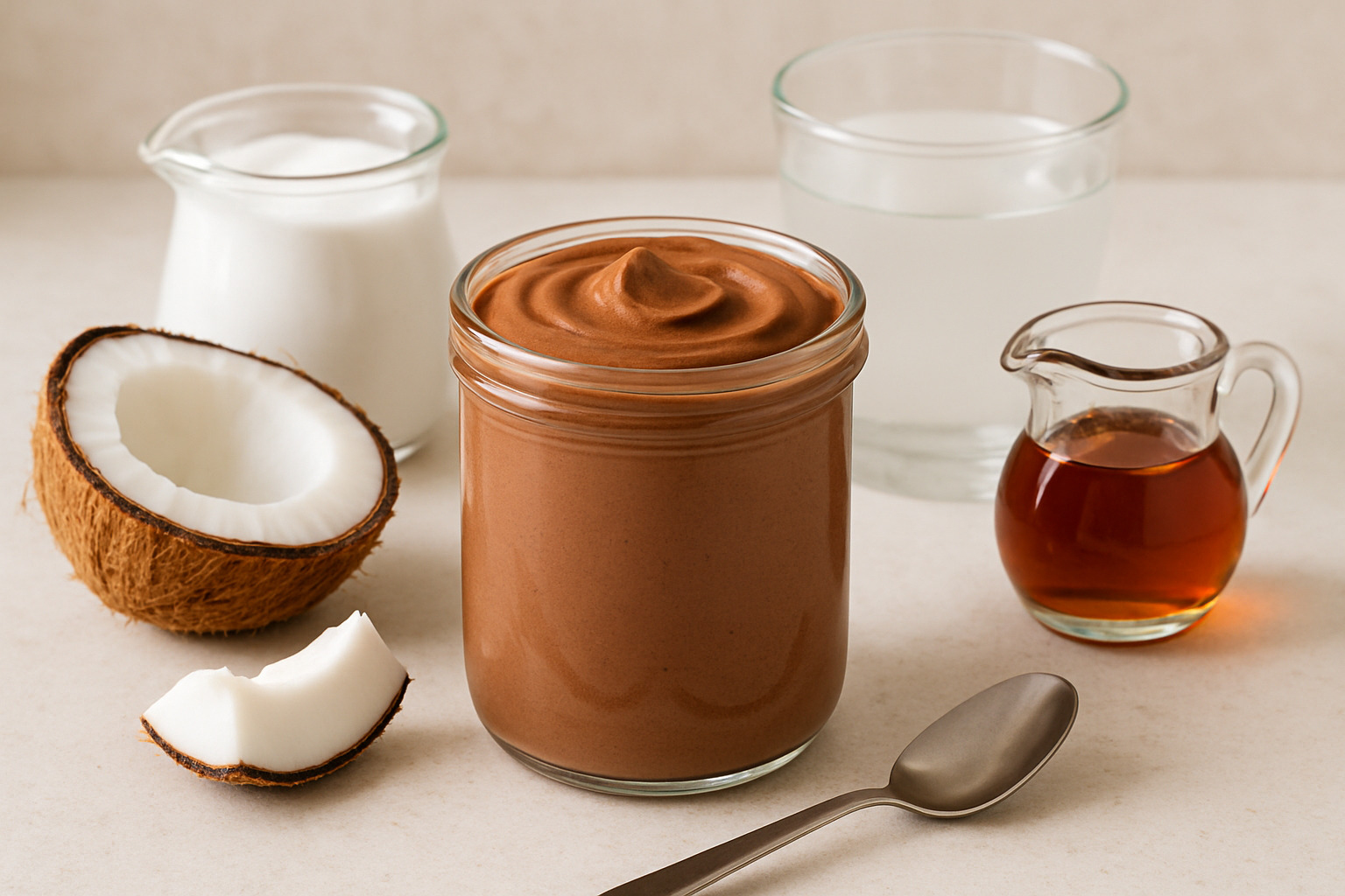 chocolate mousse coconut yogurt ingredients -  coconut cult