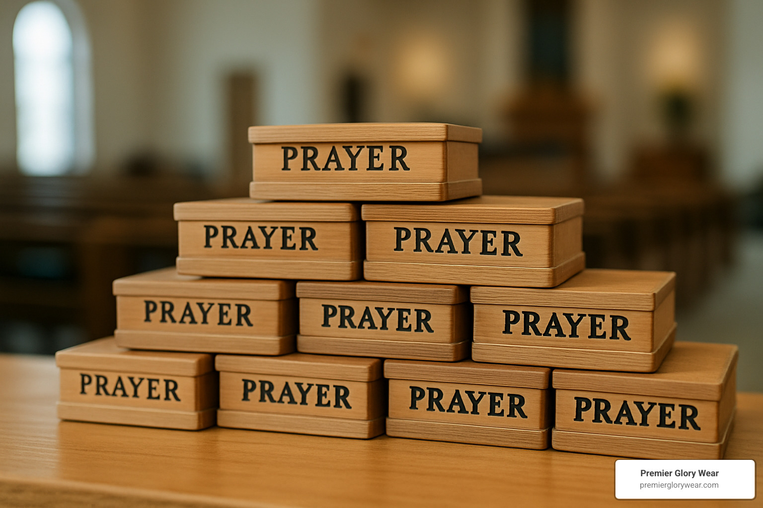 stacked bulk prayer boxes - prayer boxes bulk