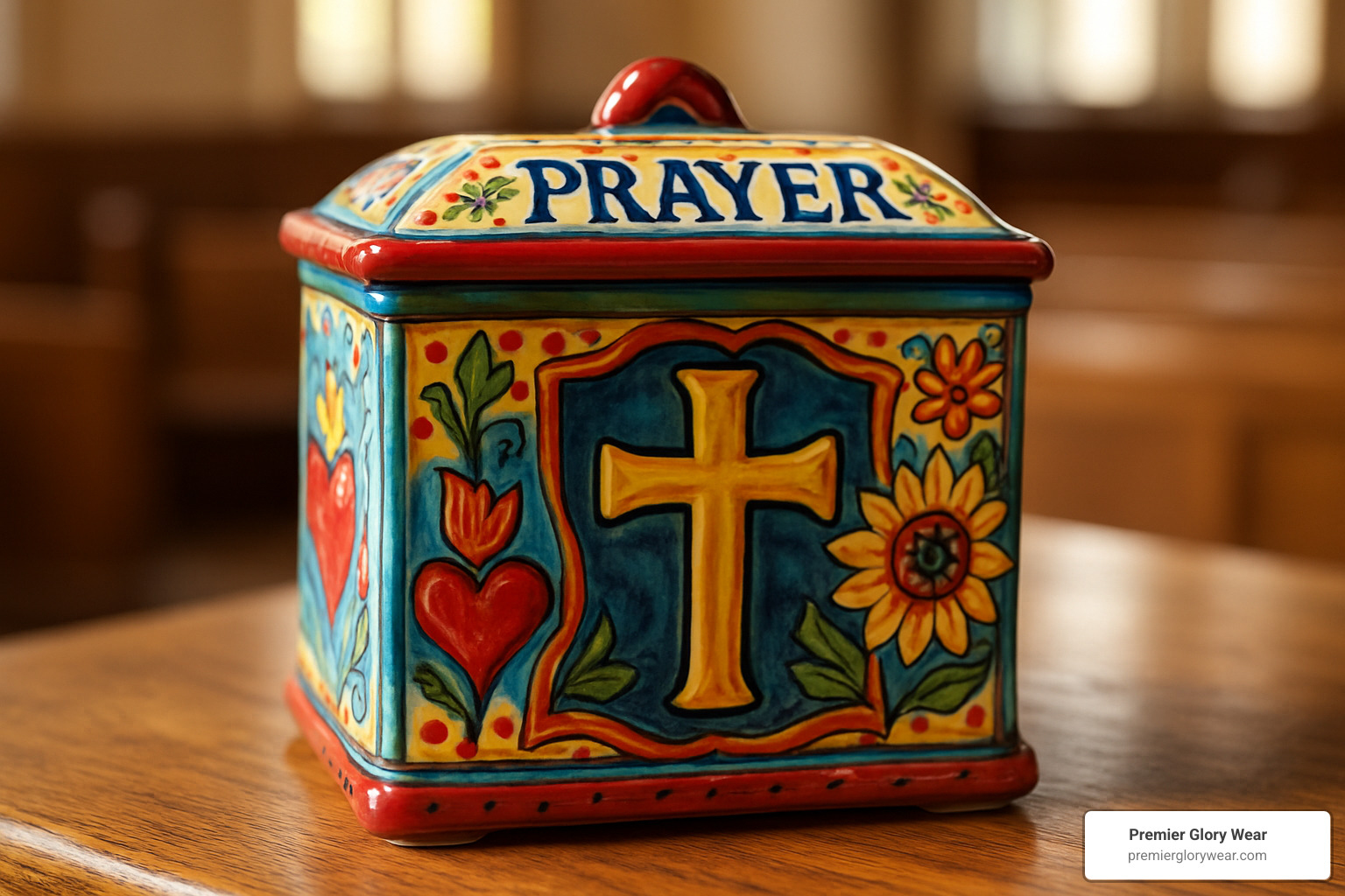 colorful ceramic prayer box - prayer boxes bulk