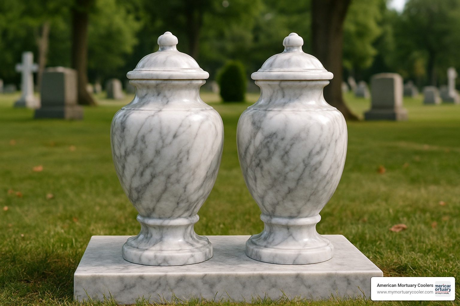 marble companion urn - urns for human ashes for burial