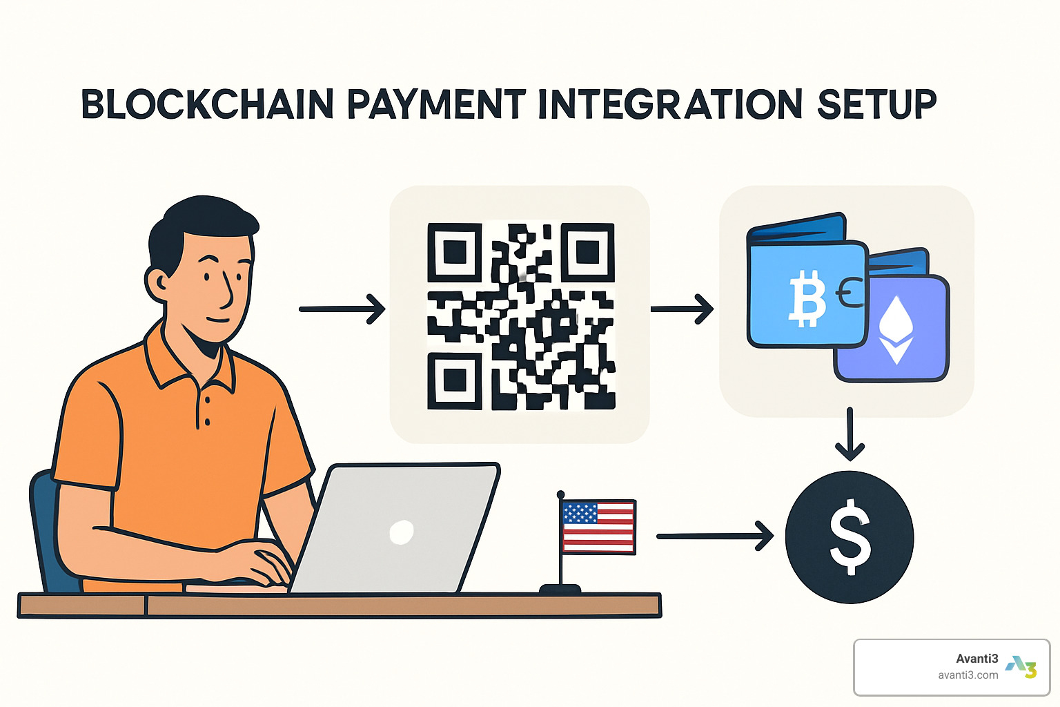 Blockchain payment integration setup process - Blockchain payment integration