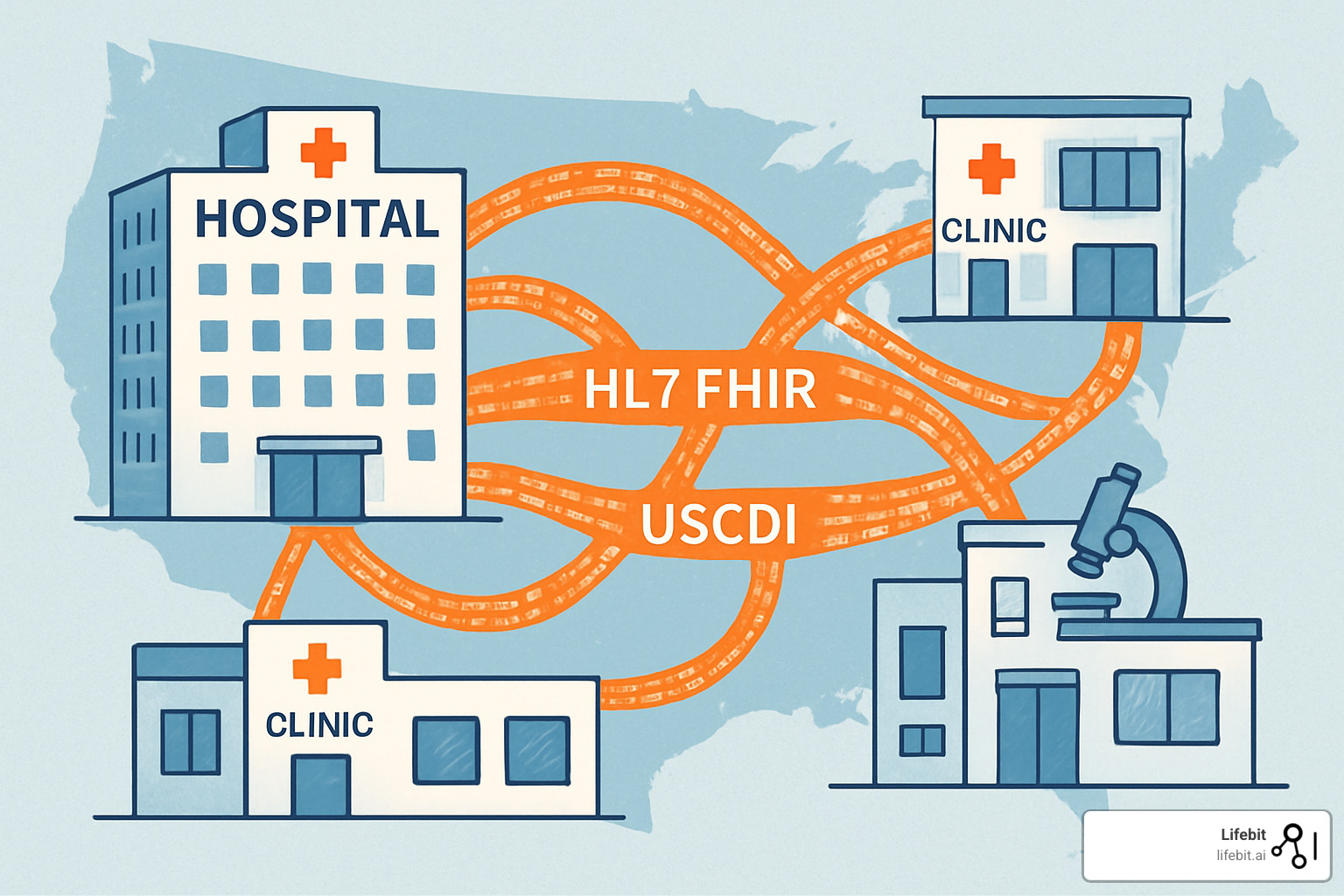 healthcare standards and protocols connecting different systems - health data interoperability