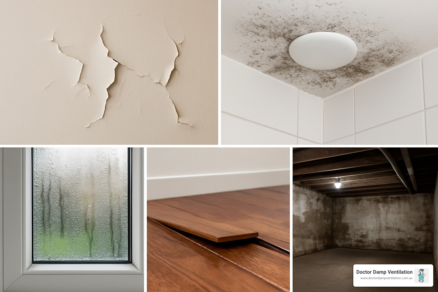 Signs of moisture problems in homes - moisture control services